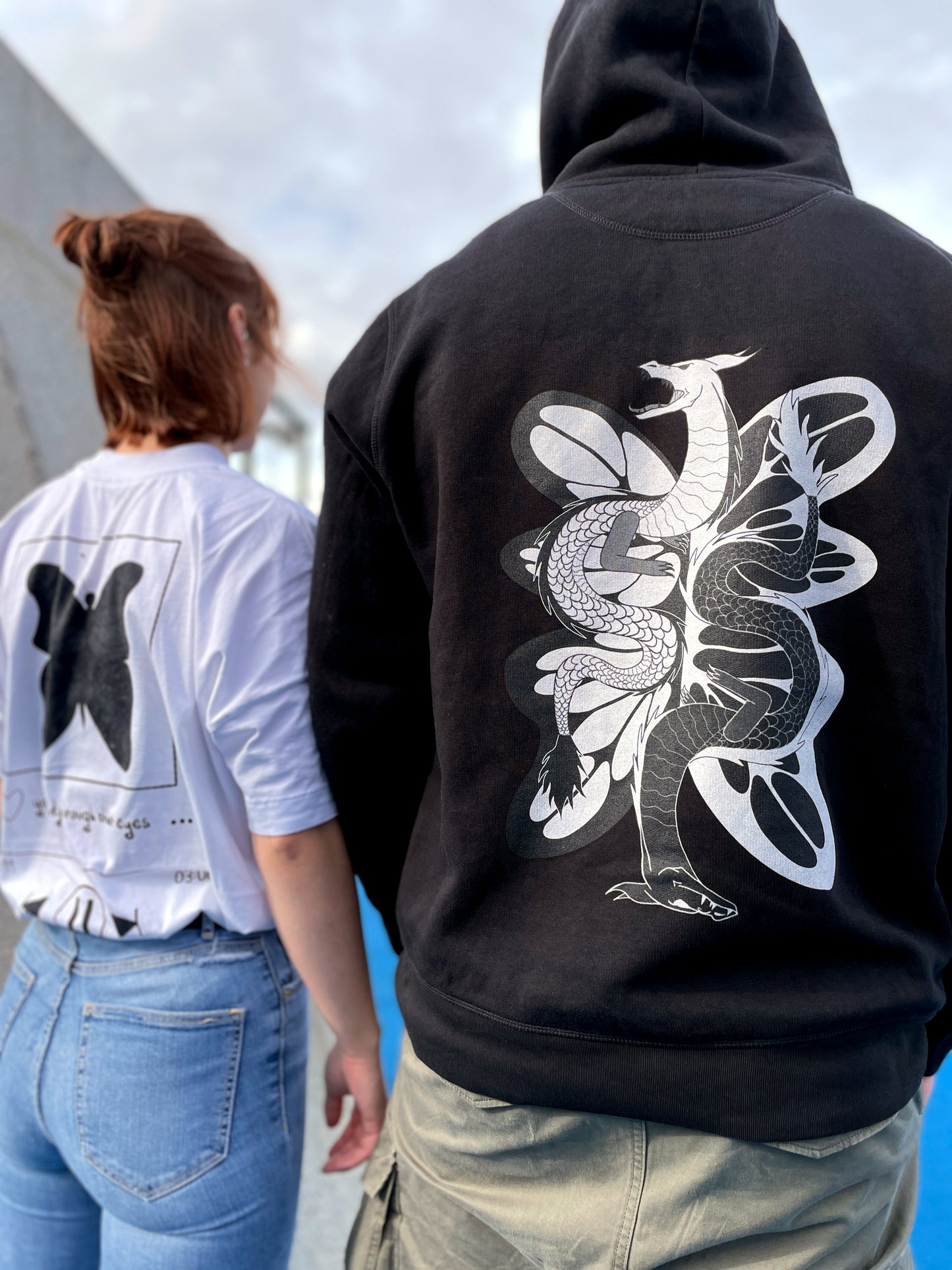 Hoodie "independence & freedom" - your beauty through other eyes