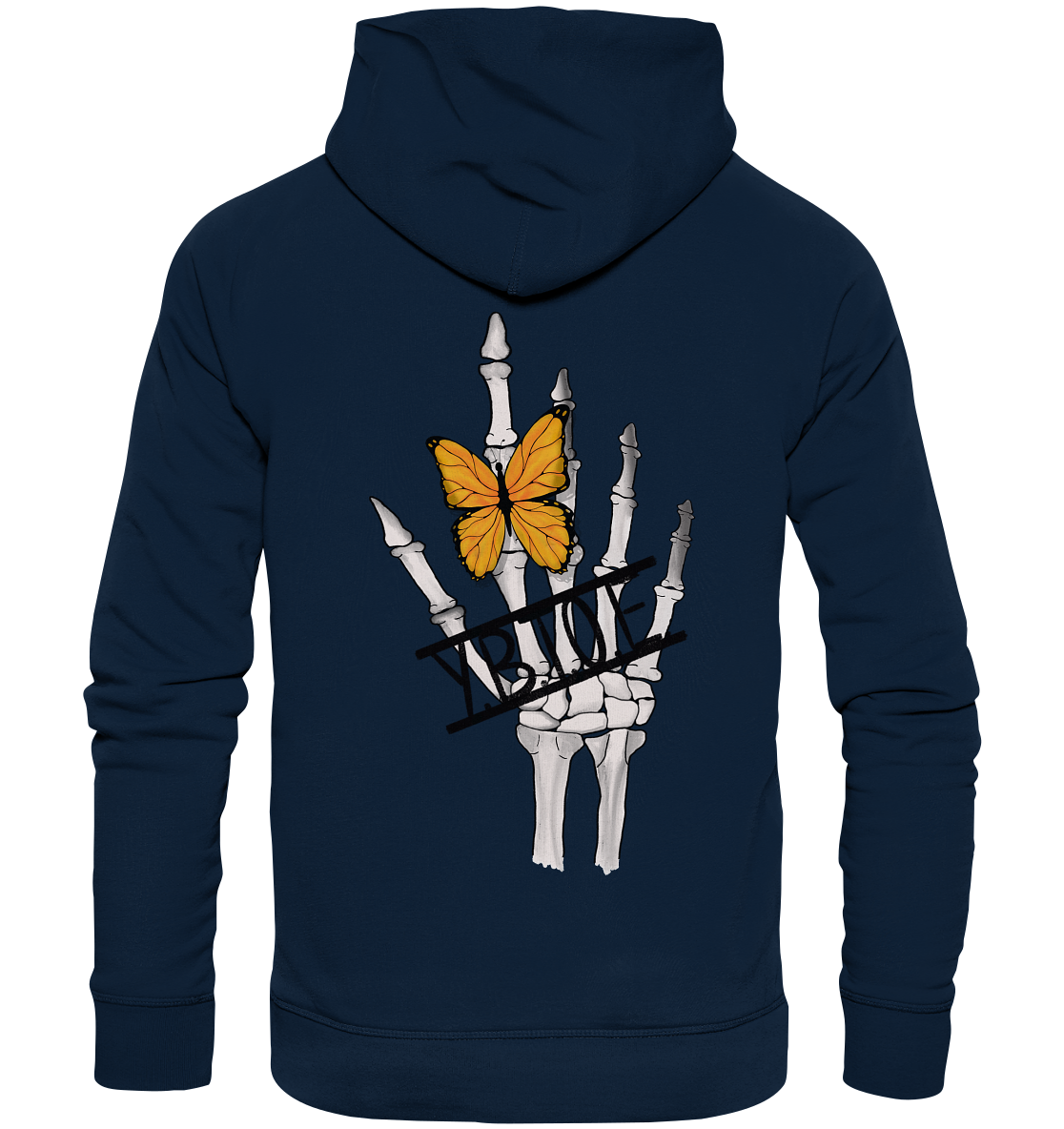 Organic Hoodie - "Whisper of Transformation" - Organic Hoodie - your beauty through other eyes