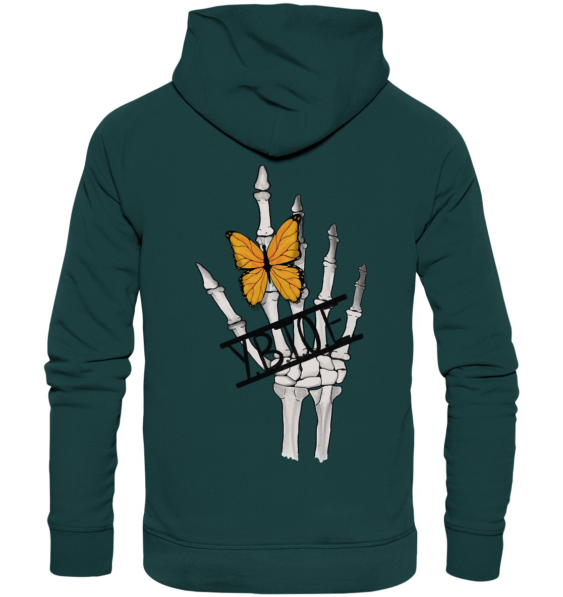 Organic Hoodie - "Whisper of Transformation" - Organic Hoodie - your beauty through other eyes