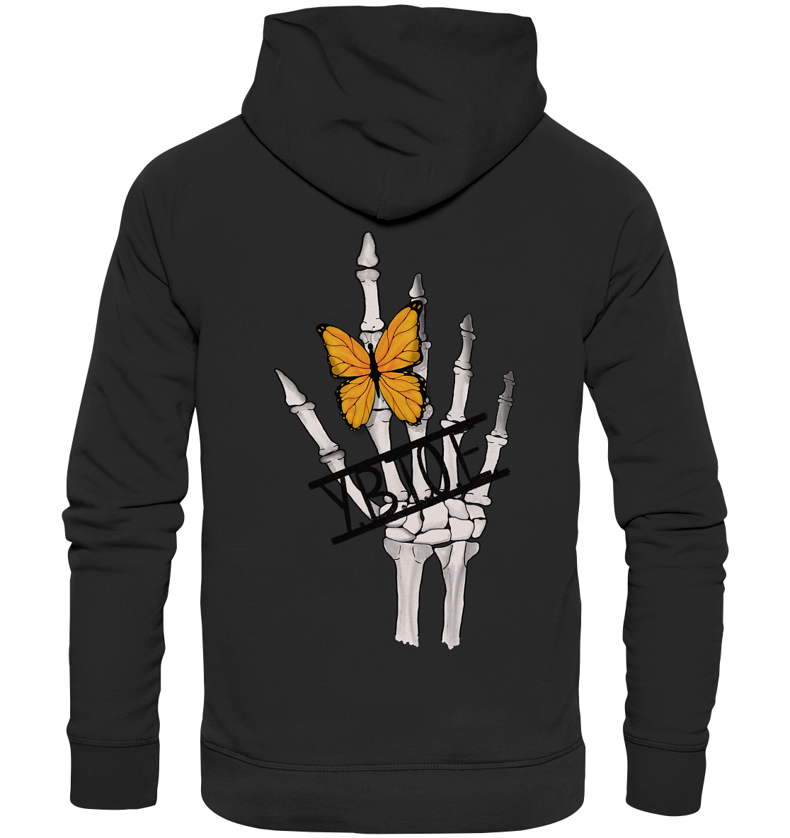 Organic Hoodie - "Whisper of Transformation" - Organic Hoodie - your beauty through other eyes