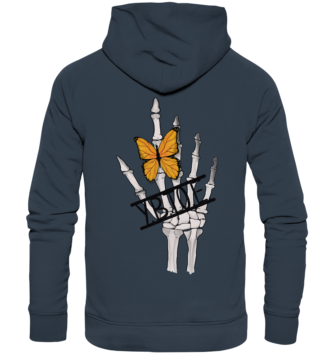 Organic Hoodie - "Whisper of Transformation" - Organic Hoodie - your beauty through other eyes