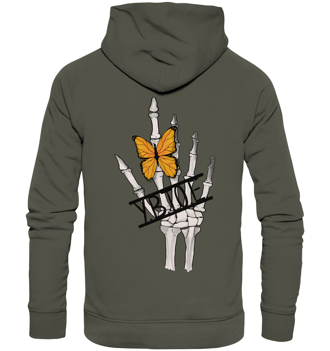Organic Hoodie - "Whisper of Transformation" - Organic Hoodie - your beauty through other eyes