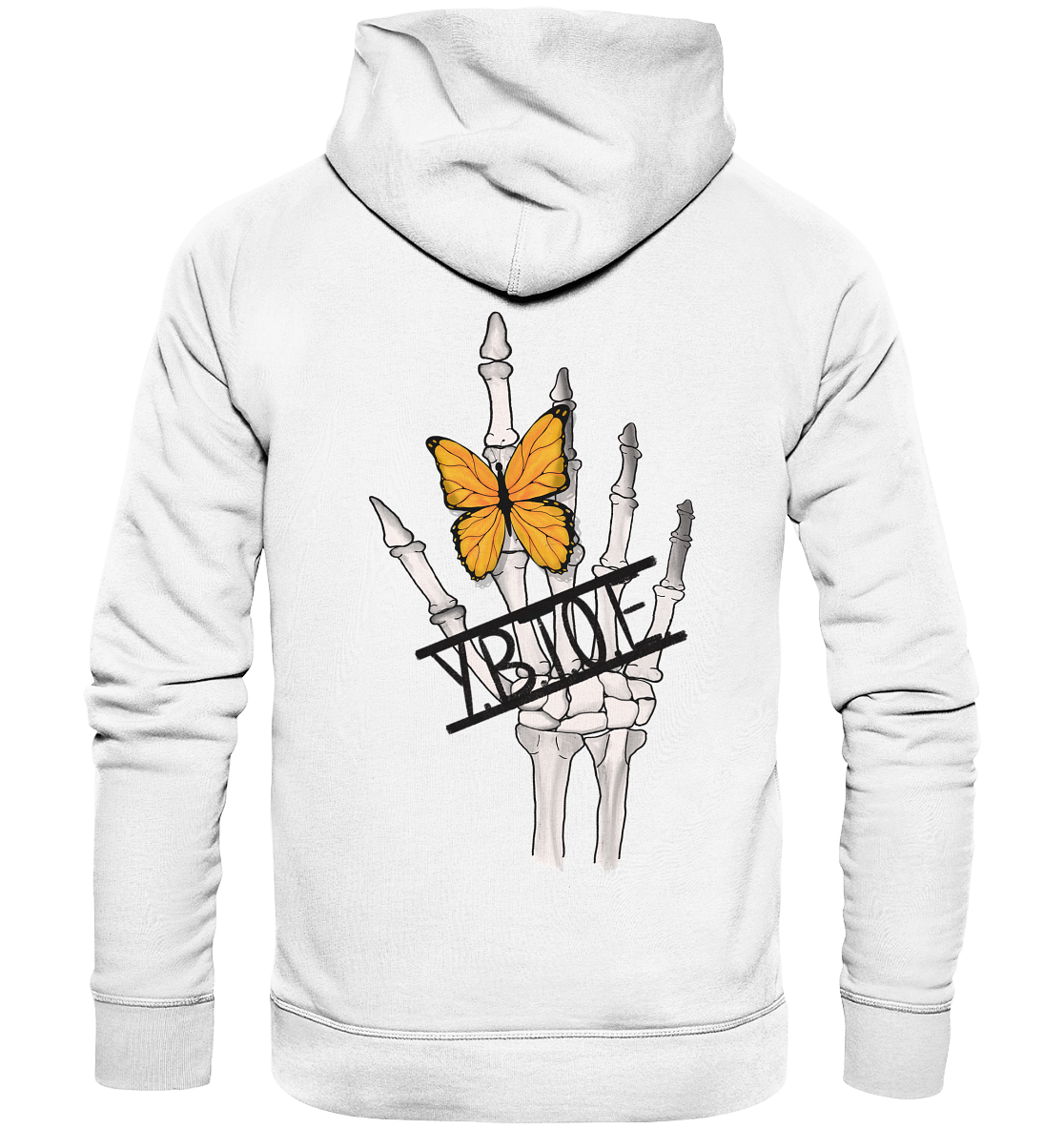 Organic Hoodie - "Whisper of Transformation" - Organic Hoodie - your beauty through other eyes