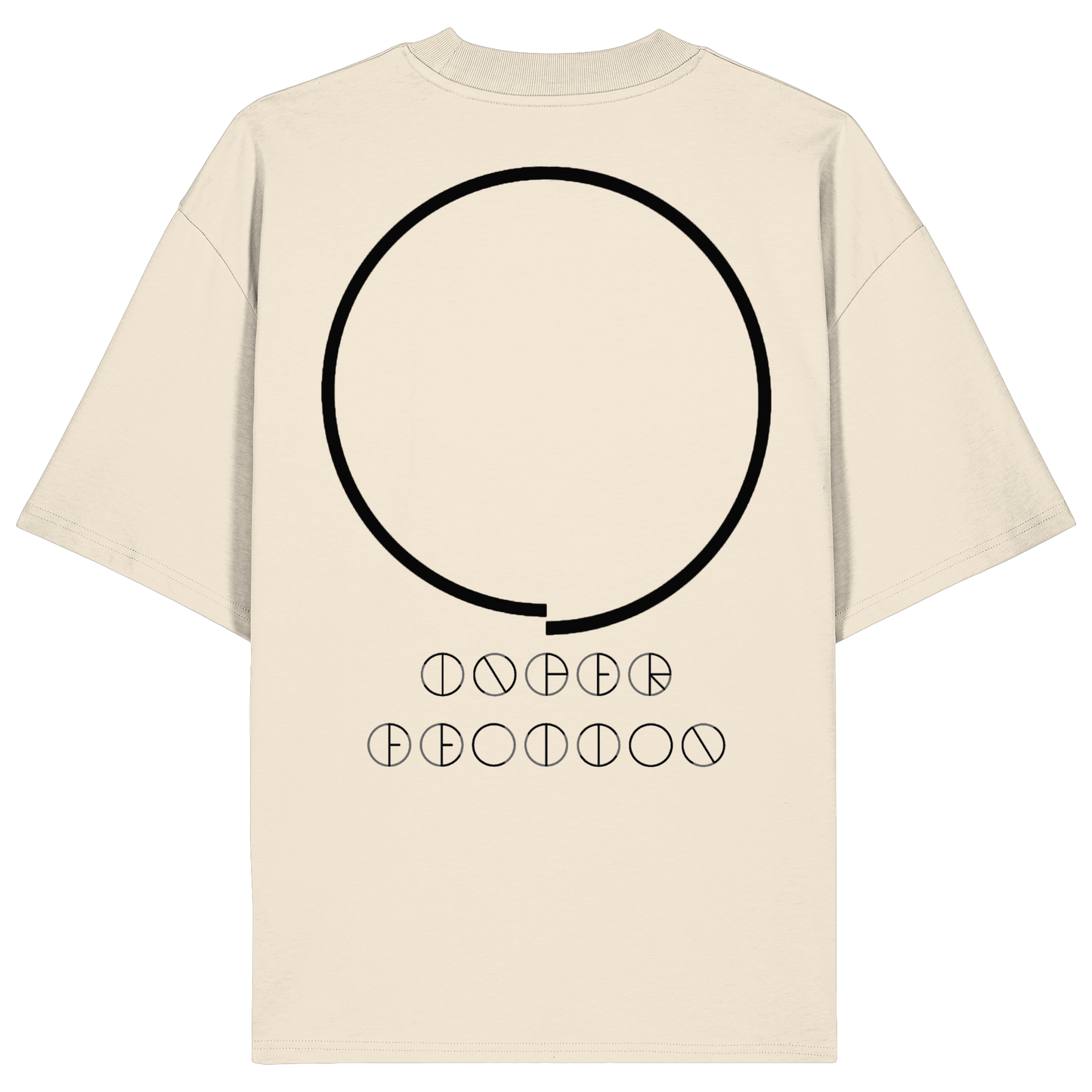 "Inperfection" - Organic Oversize Shirt