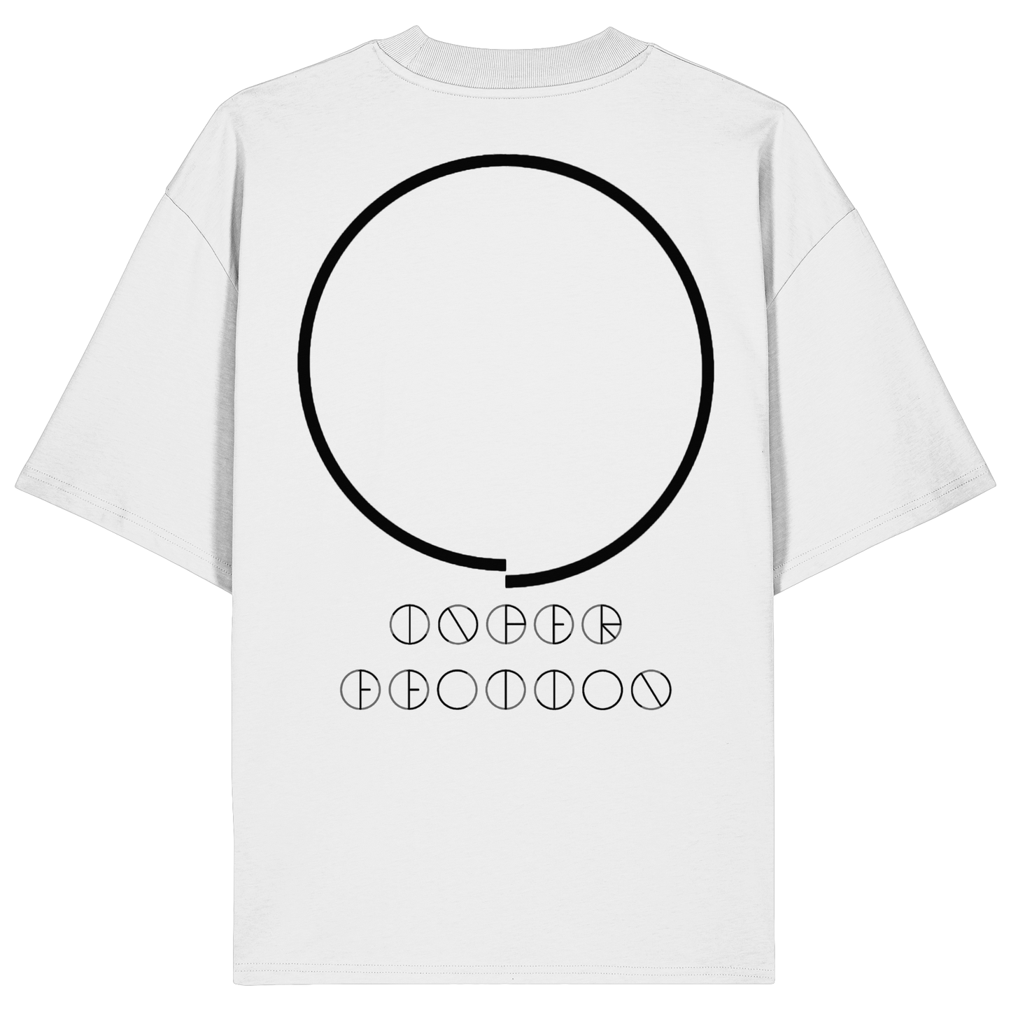 "Inperfection" - Organic Oversize Shirt