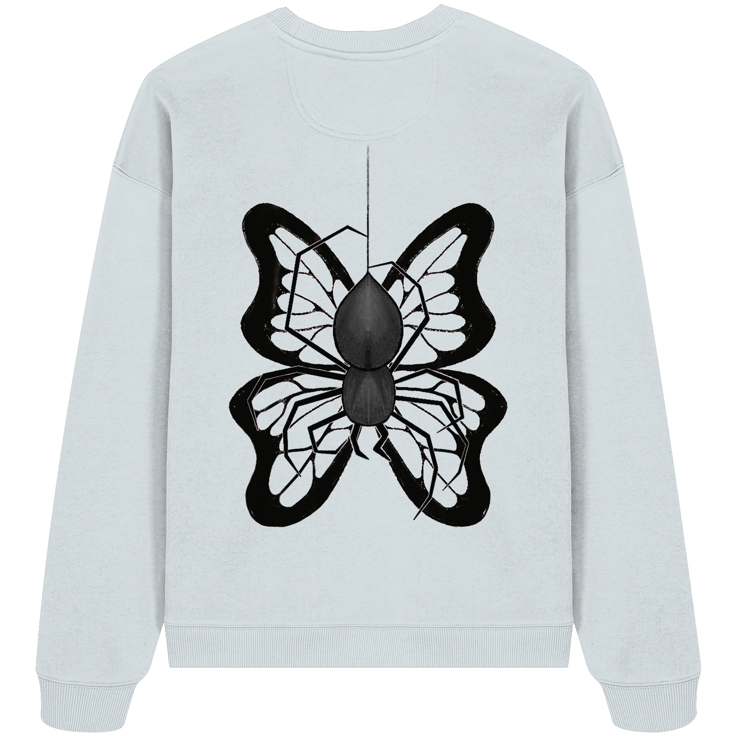 Sweater "Healing Web" - Organic Oversize Sweatshirt