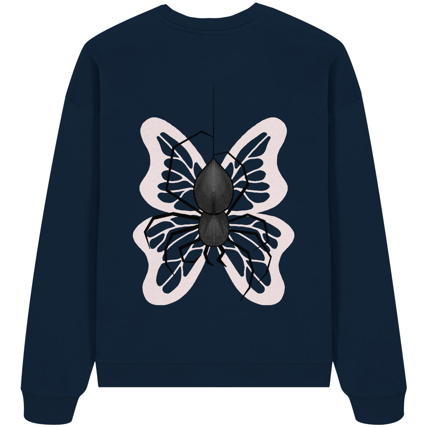 Sweater "Healing Web" - Organic Oversize Sweatshirt