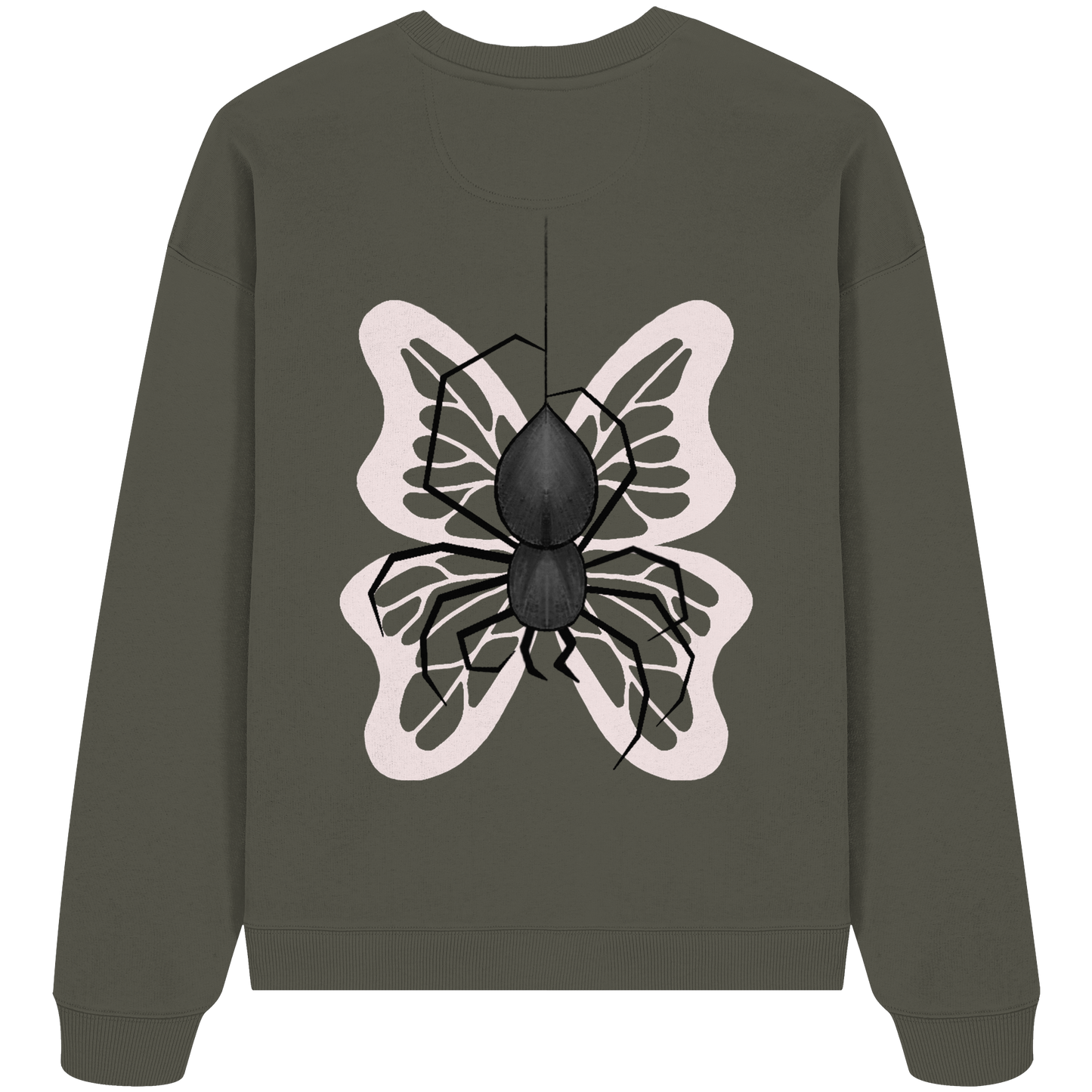 Sweater "Healing Web" - Organic Oversize Sweatshirt