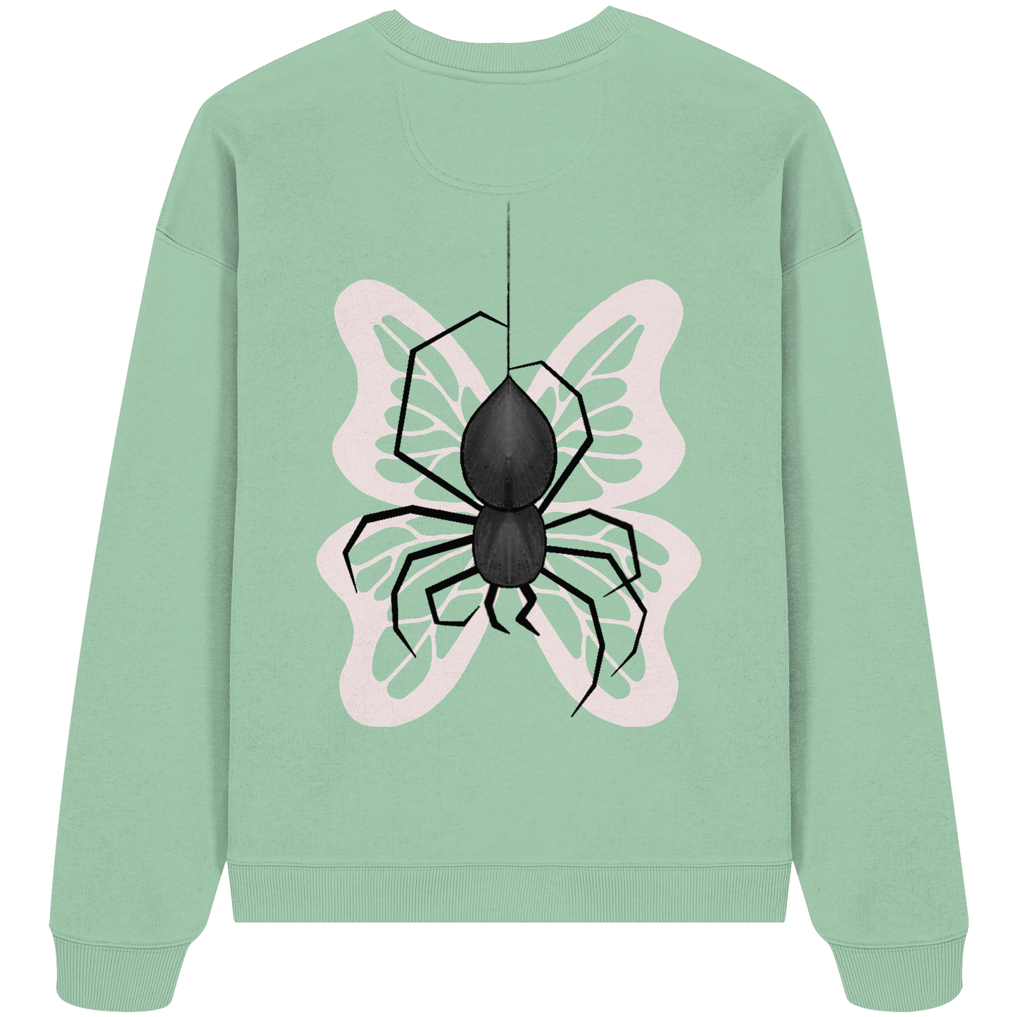 Sweater "Healing Web" - Organic Oversize Sweatshirt
