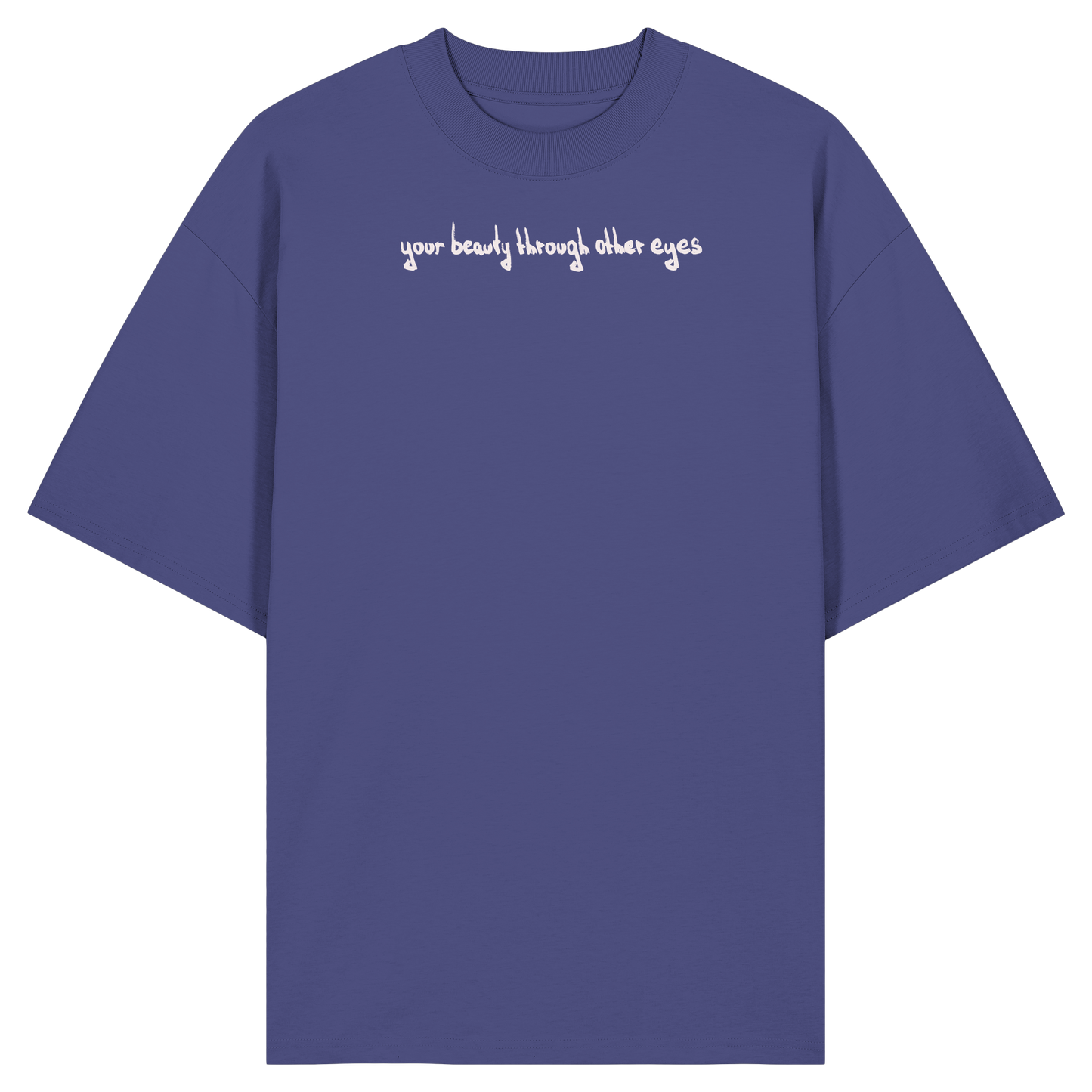 "Inperfection" - Organic Oversize Shirt