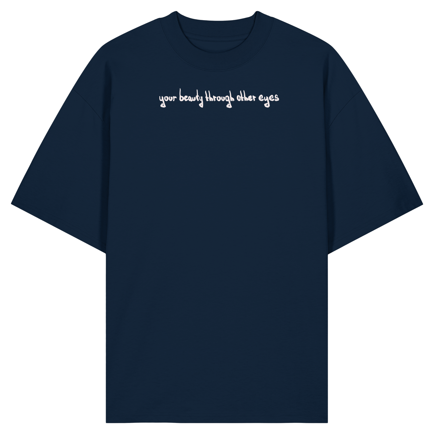 "Inperfection" - Organic Oversize Shirt