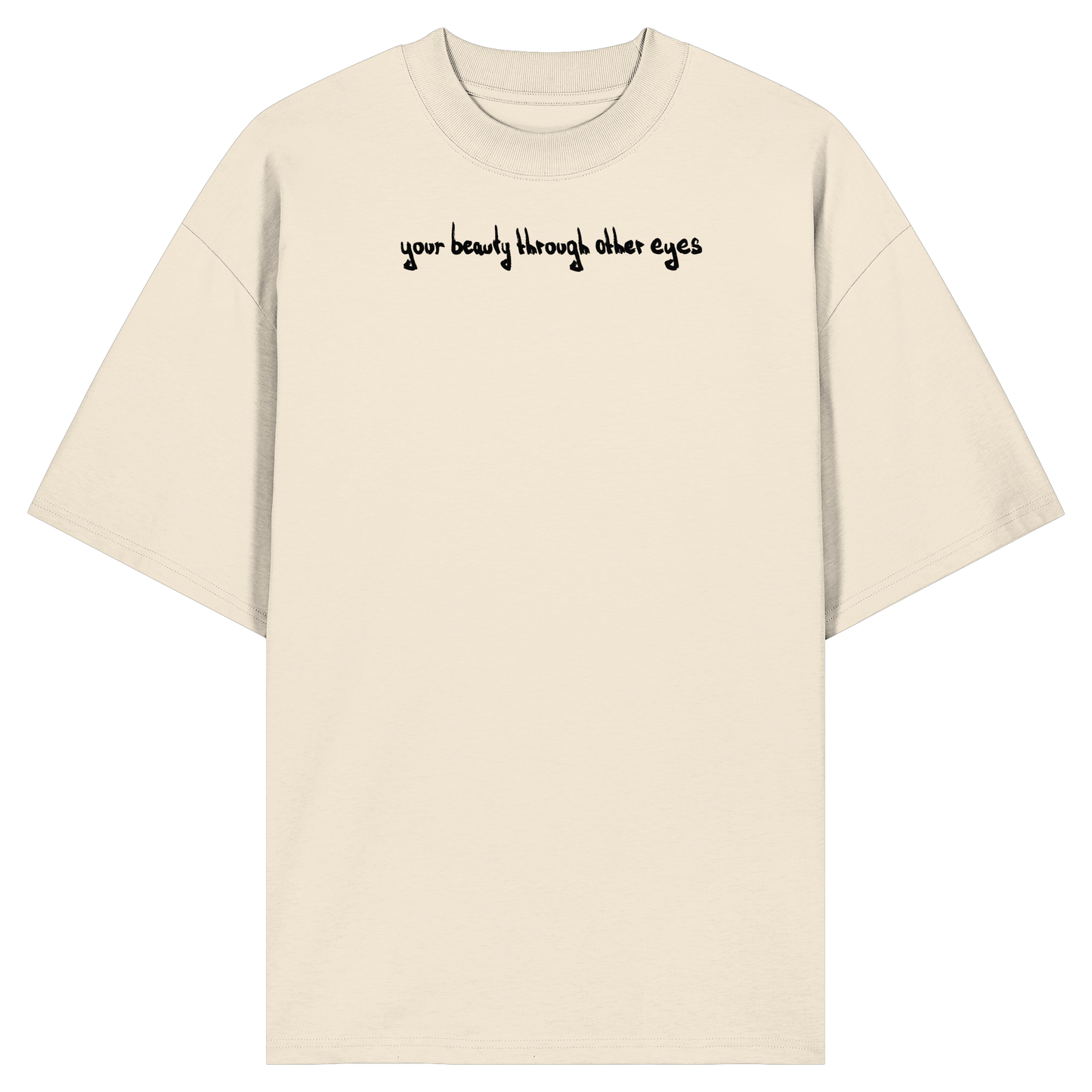 "Inperfection" - Organic Oversize Shirt