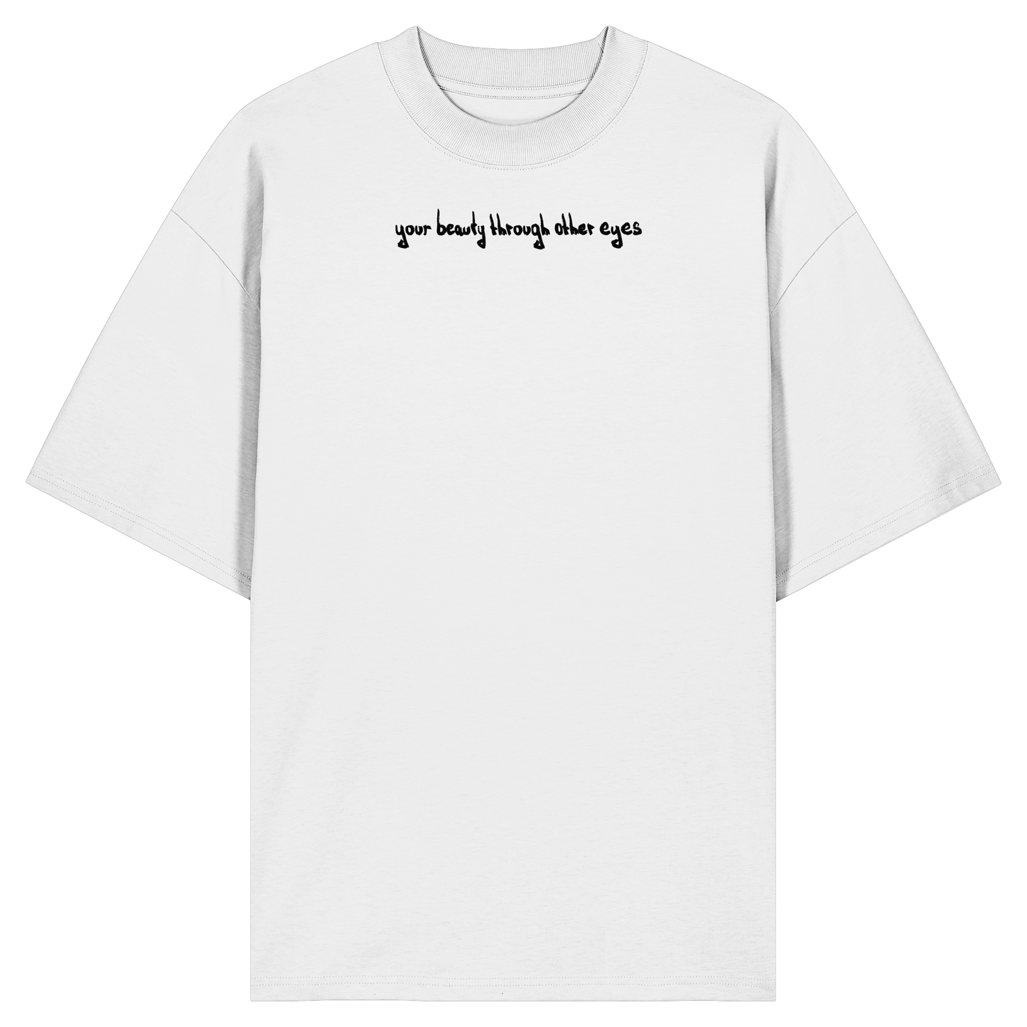 the song of inner beauty - Organic Oversize Shirt