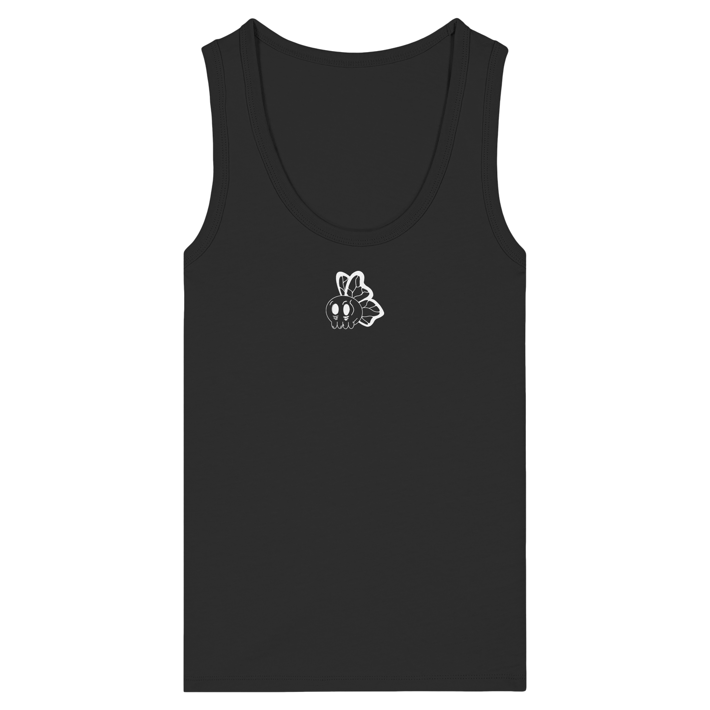 Basic Tank Top´s - Skull 1.0 - Womens Organic Fitted Tank Top - your beauty through other eyes