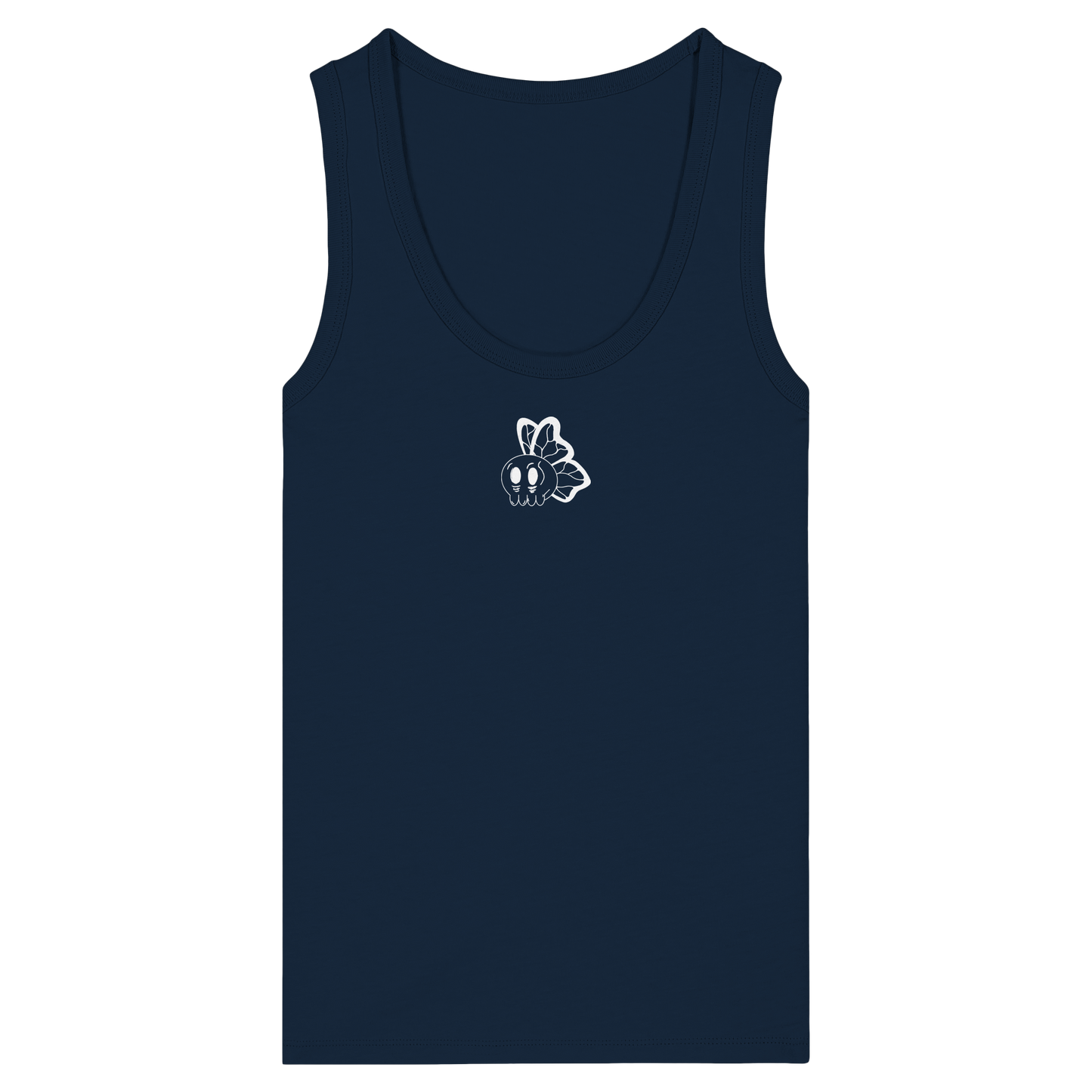 Basic Tank Top´s - Skull 1.0 - Womens Organic Fitted Tank Top - your beauty through other eyes