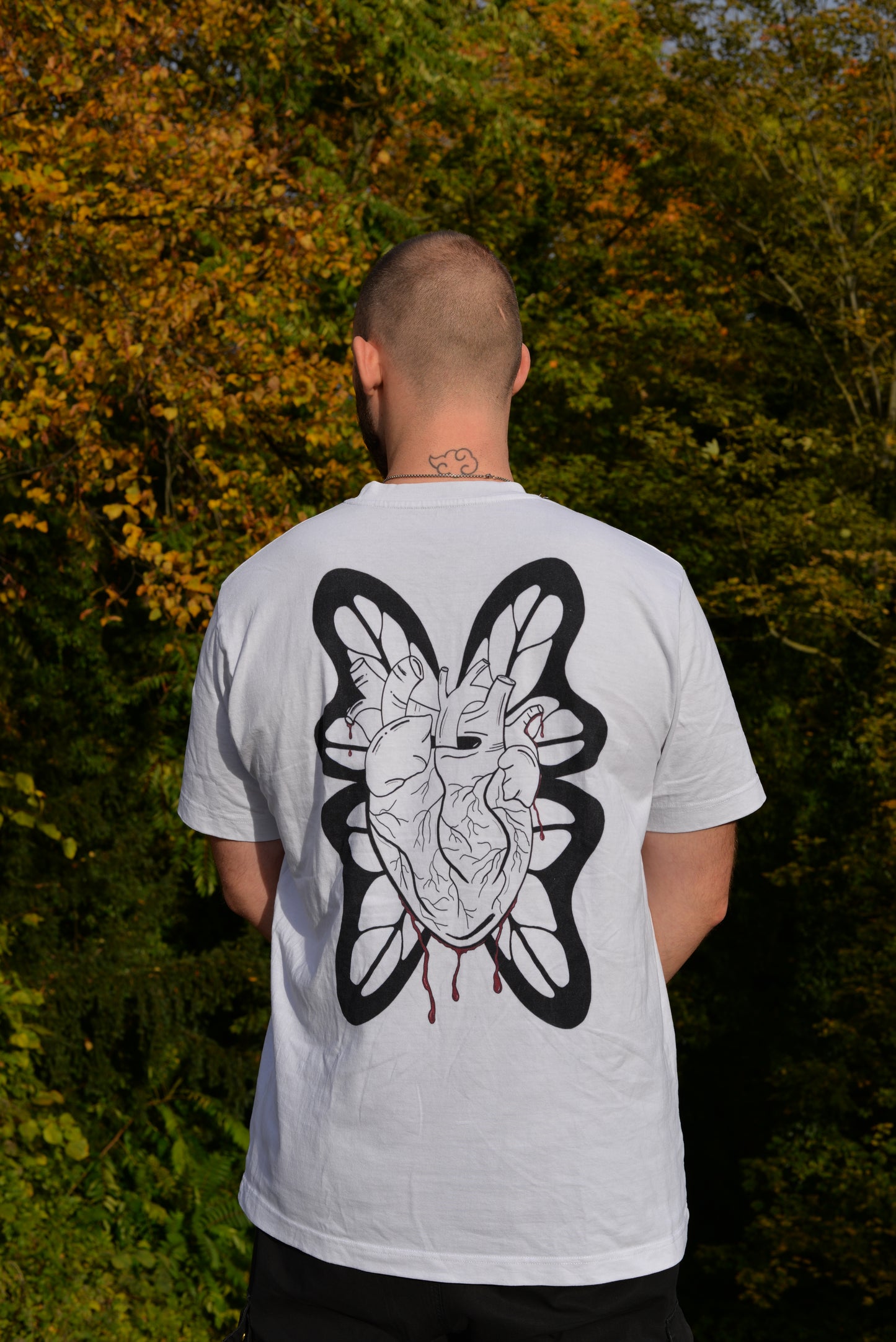 "Broken Wings, Healing Heart" - Heavy Oversized Organic Shirt