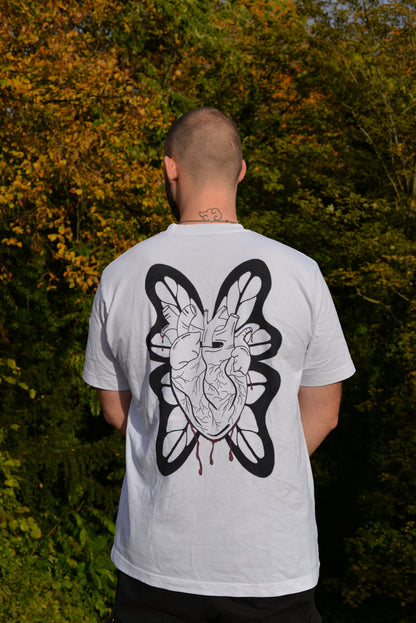 "Broken Wings, Healing Heart" - Heavy Oversized Organic Shirt