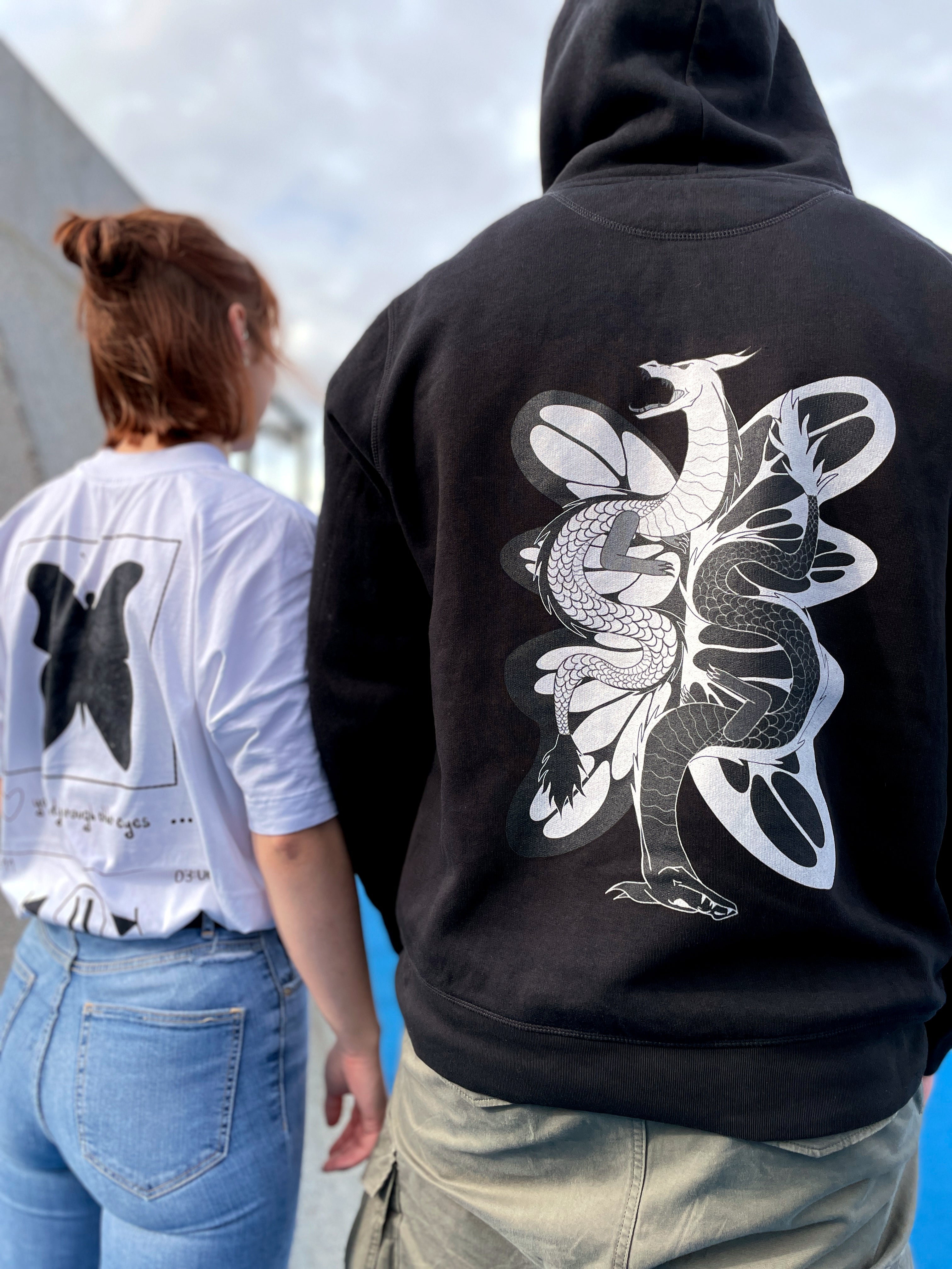 Hoodie "independence & freedom" - your beauty through other eyes