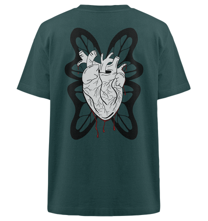 "Broken Wings, Healing Heart" - Heavy Oversized Organic Shirt