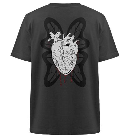 "Broken Wings, Healing Heart" - Heavy Oversized Organic Shirt