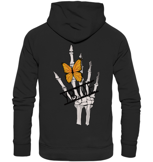 Organic Hoodie - "Whisper of Transformation" - Organic Hoodie - your beauty through other eyes