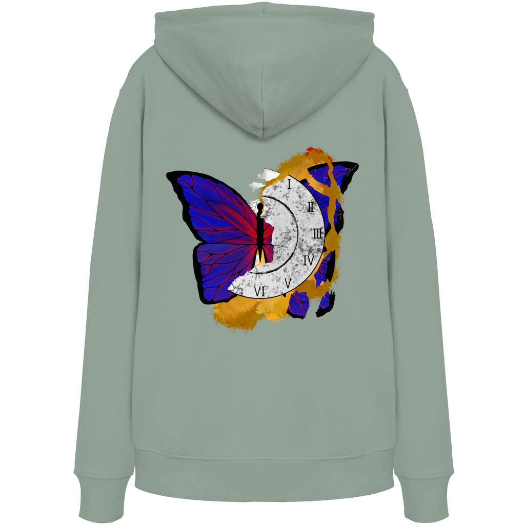 "Timeless Change" - Organic Hoodie - your beauty through other eyes