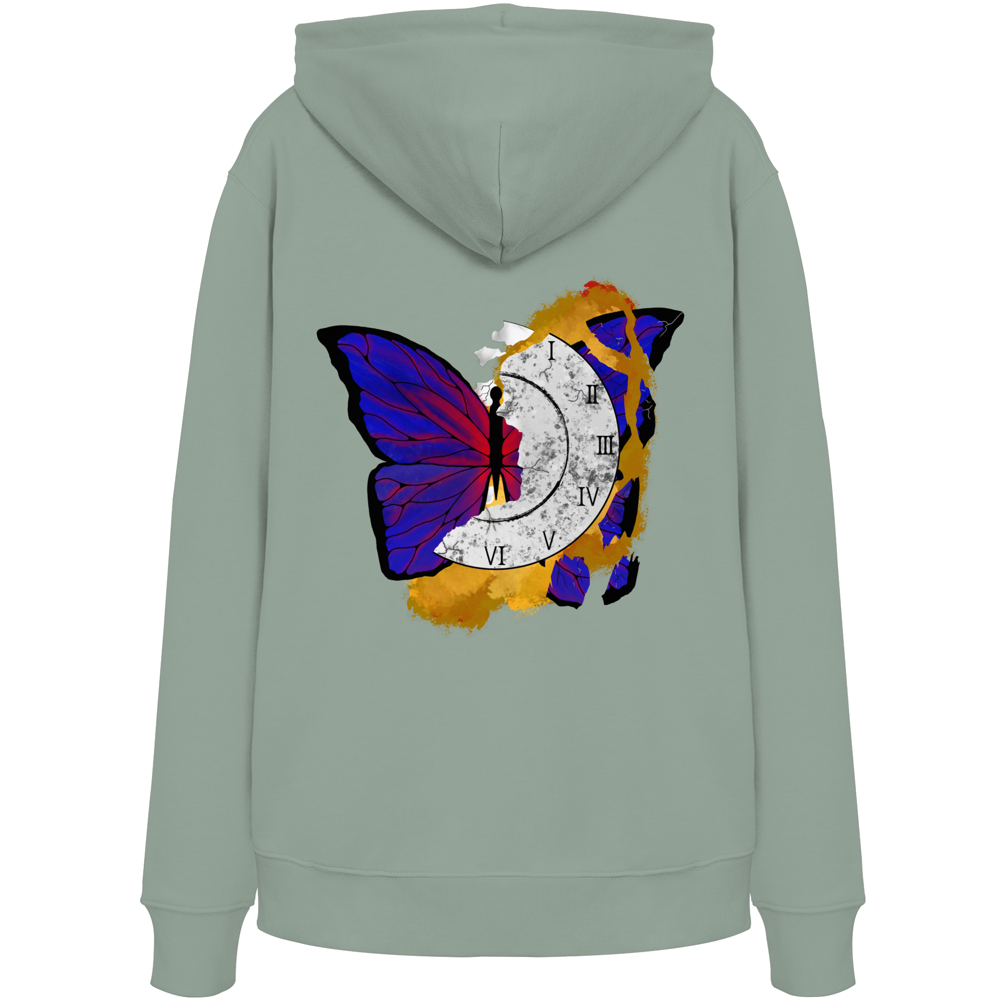 "Timeless Change" - Organic Hoodie - your beauty through other eyes
