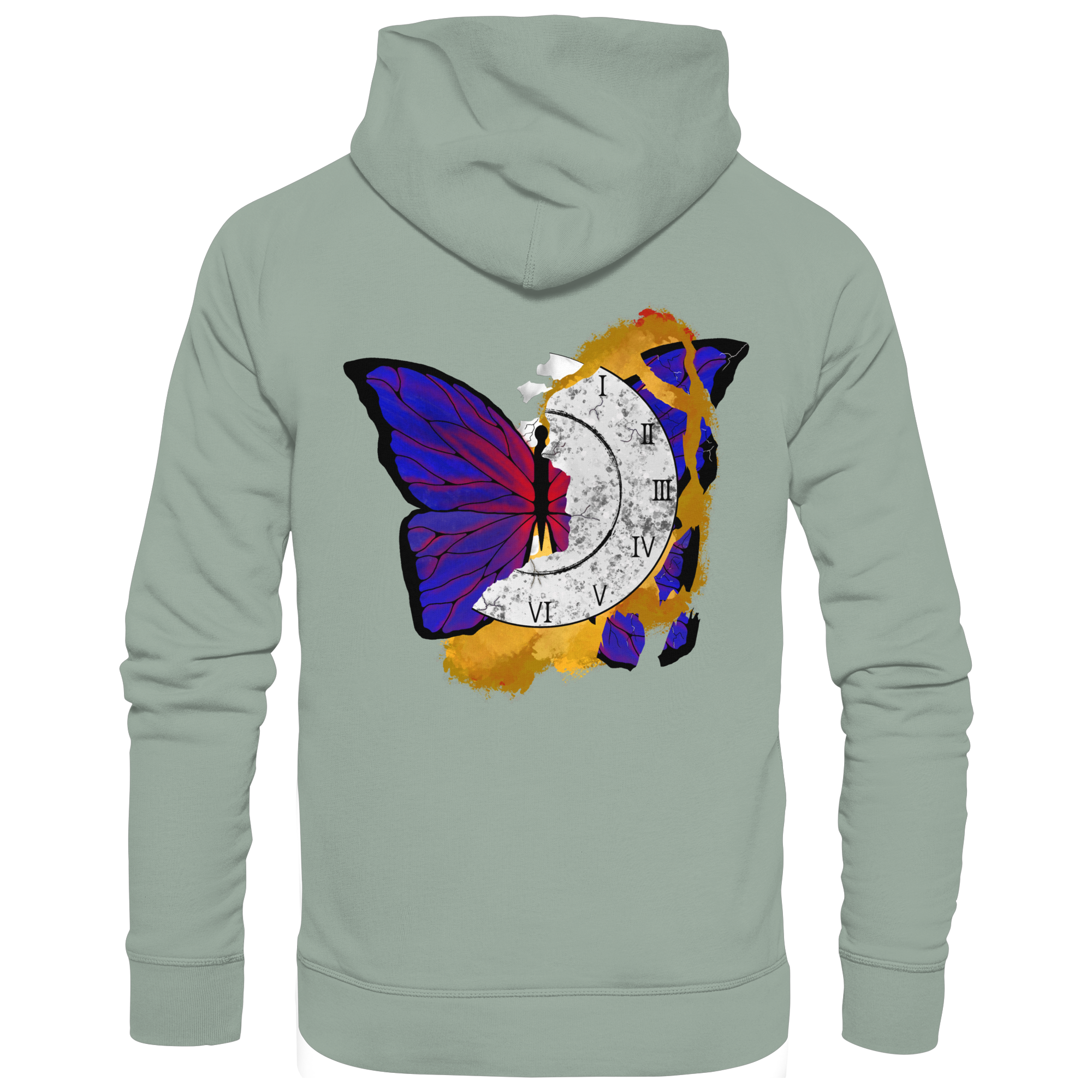 "Timeless Change" - Organic Hoodie - your beauty through other eyes