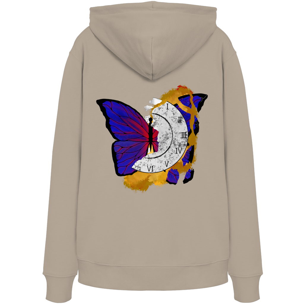 "Timeless Change" - Organic Hoodie - your beauty through other eyes