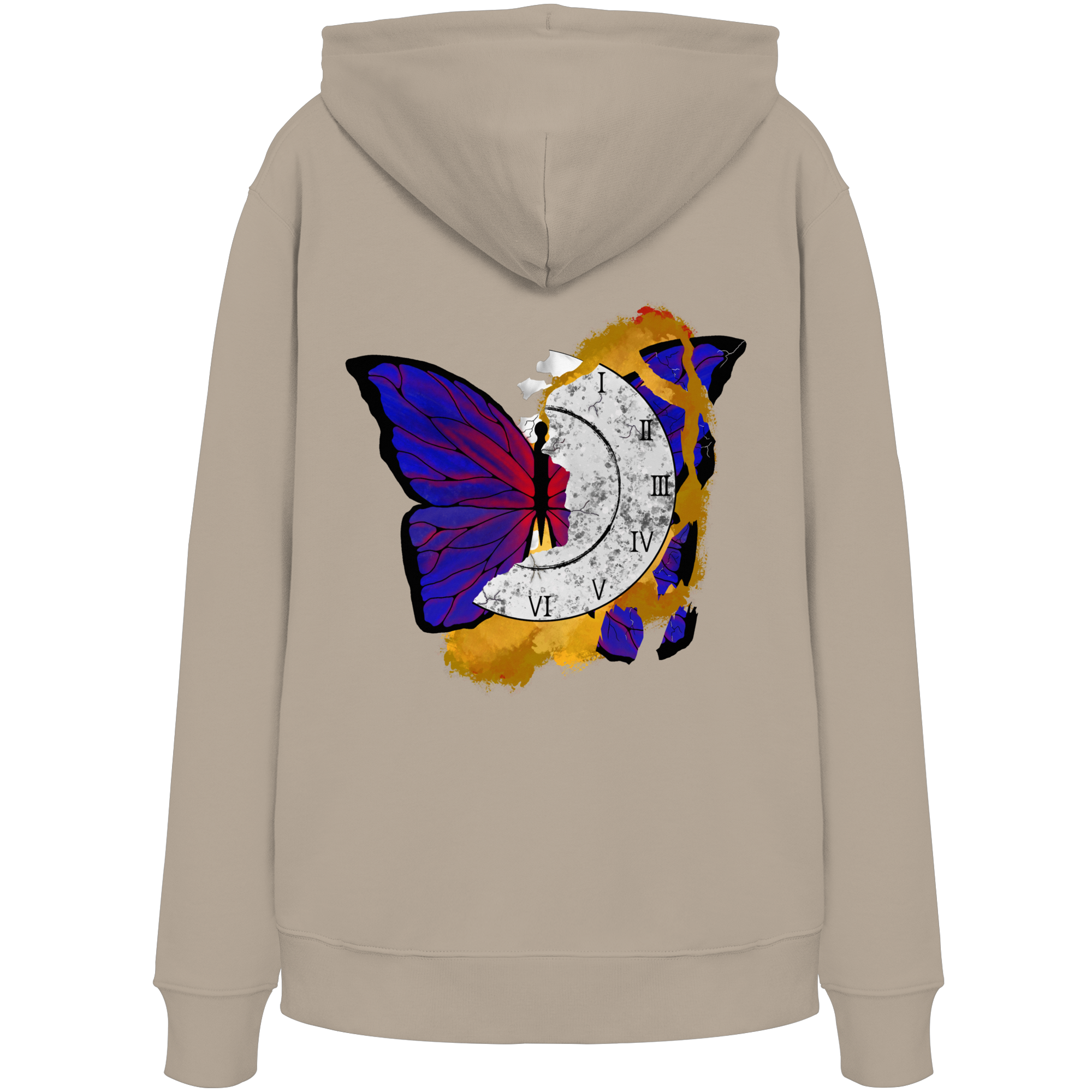 "Timeless Change" - Organic Hoodie - your beauty through other eyes