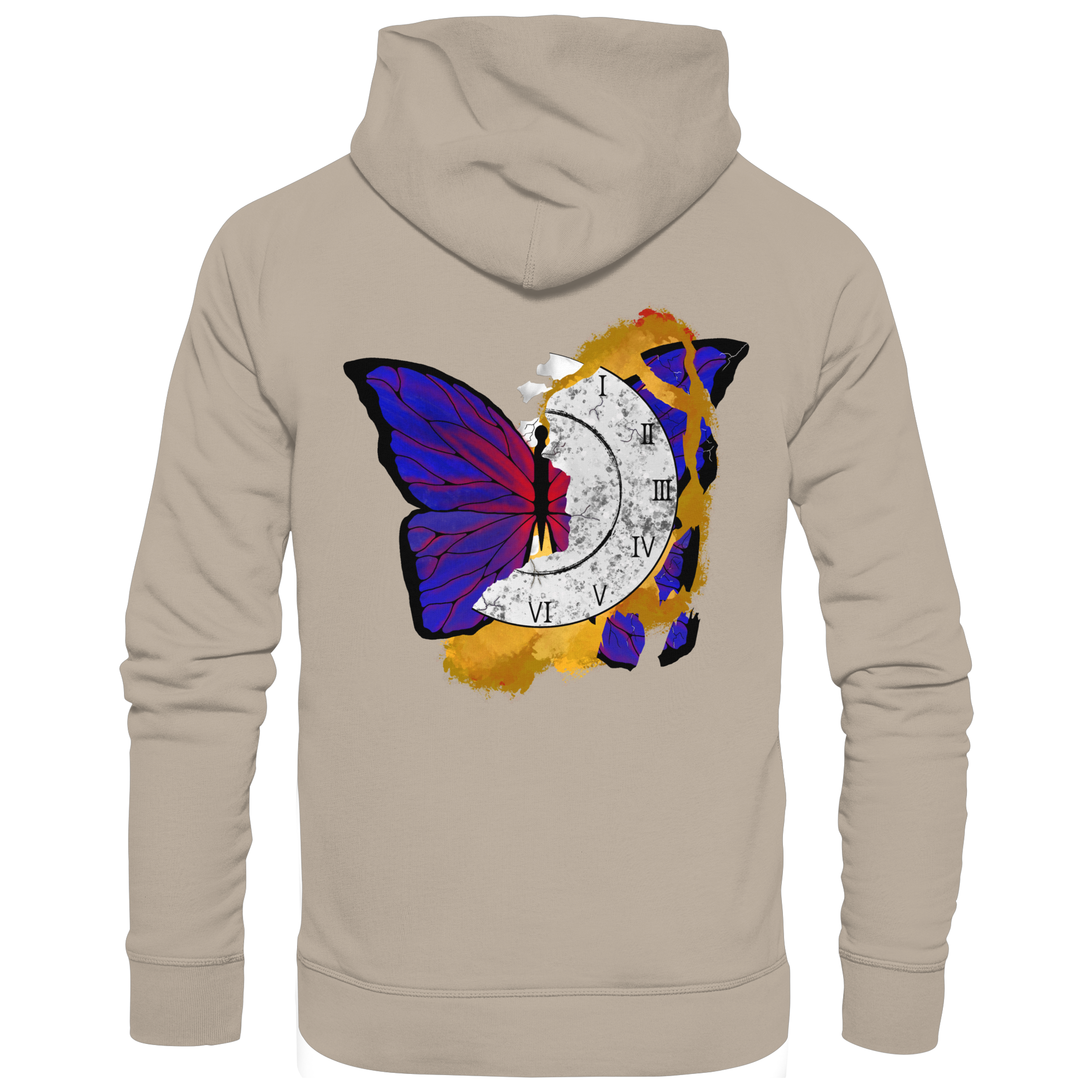 "Timeless Change" - Organic Hoodie - your beauty through other eyes