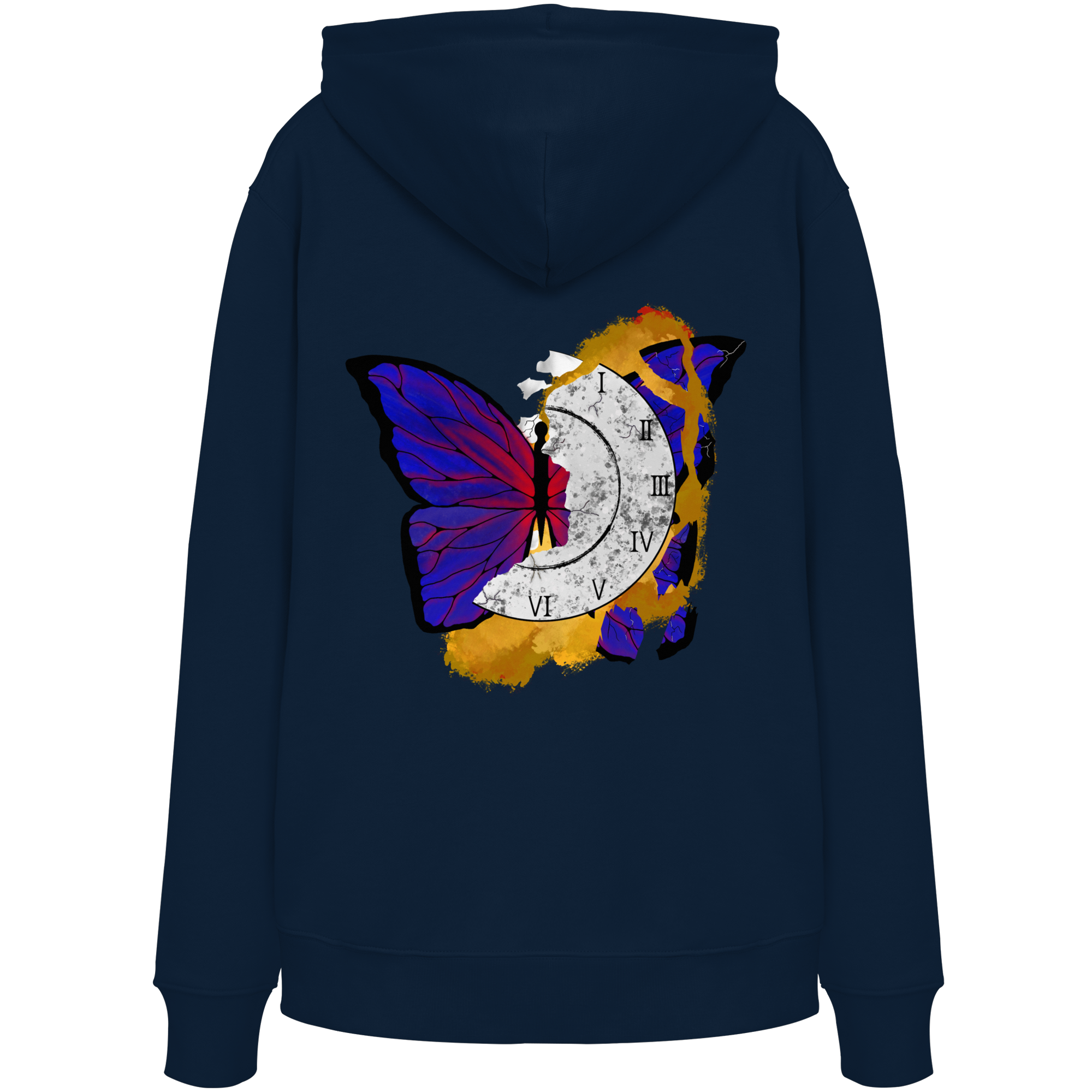 "Timeless Change" - Organic Hoodie - your beauty through other eyes
