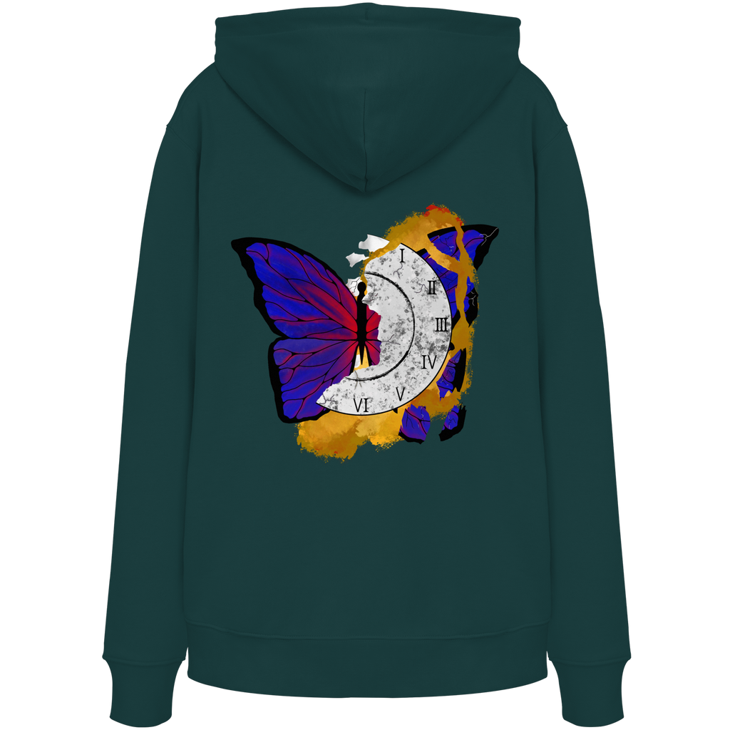 "Timeless Change" - Organic Hoodie - your beauty through other eyes