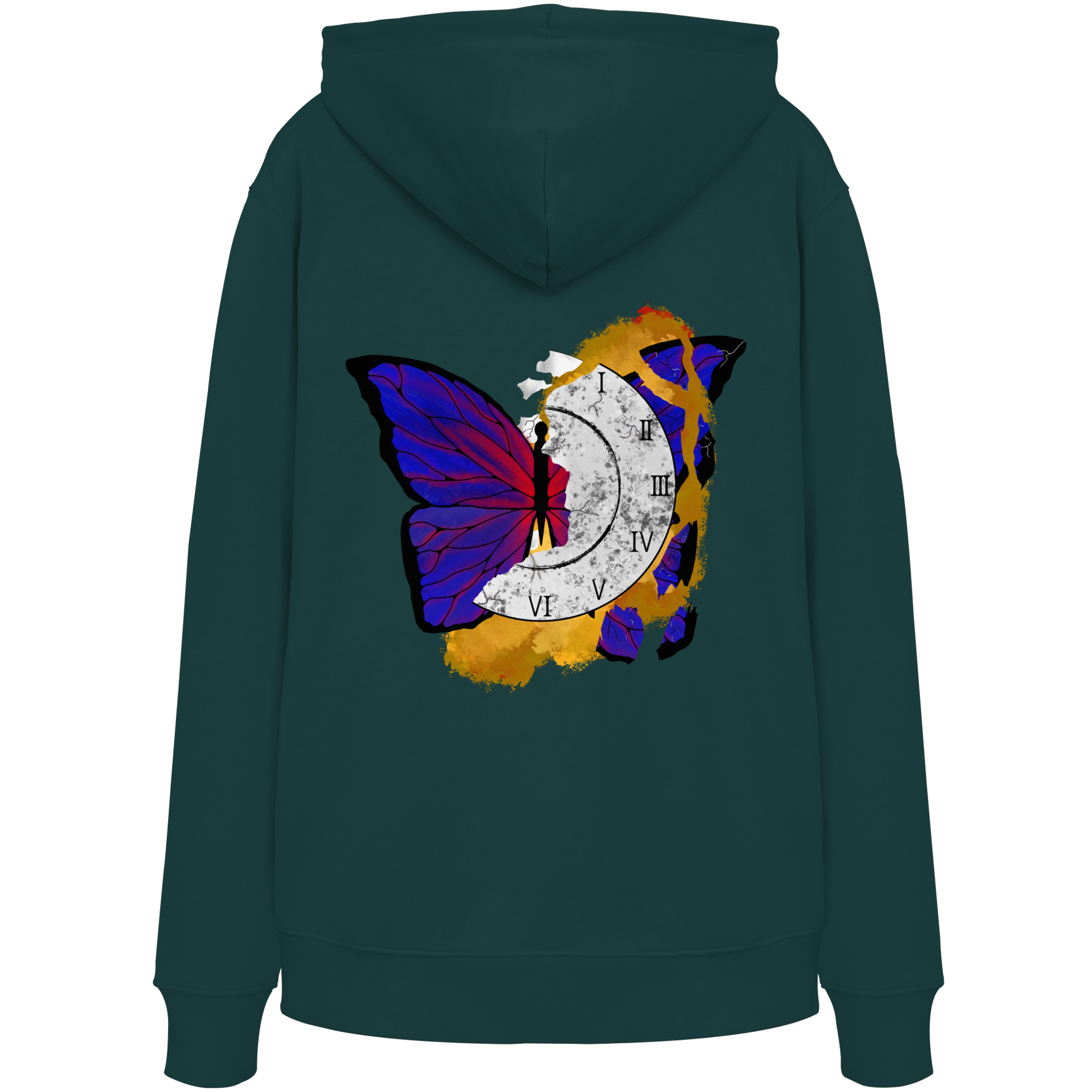 "Timeless Change" - Organic Hoodie - your beauty through other eyes
