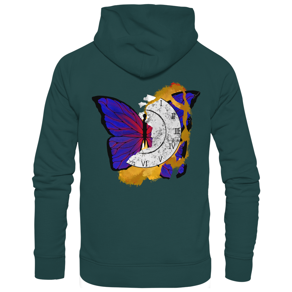 "Timeless Change" - Organic Hoodie - your beauty through other eyes