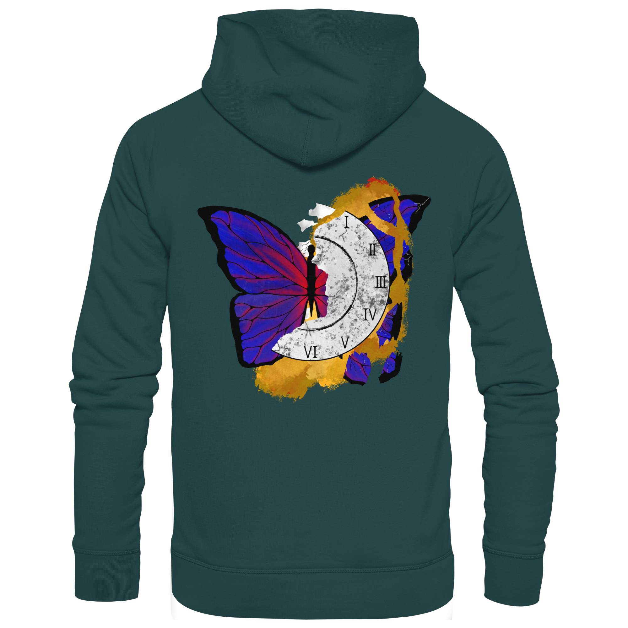 "Timeless Change" - Organic Hoodie - your beauty through other eyes