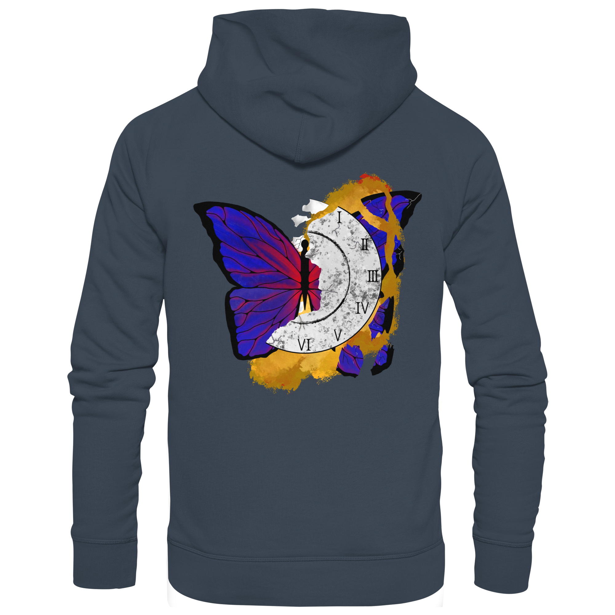 "Timeless Change" - Organic Hoodie - your beauty through other eyes