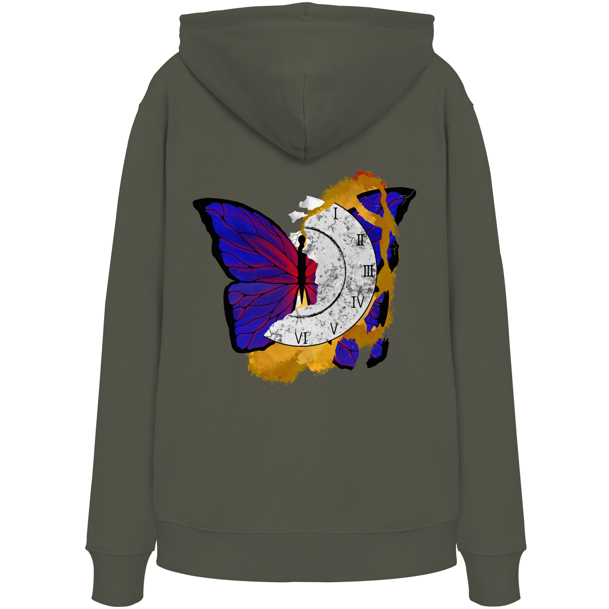 "Timeless Change" - Organic Hoodie - your beauty through other eyes