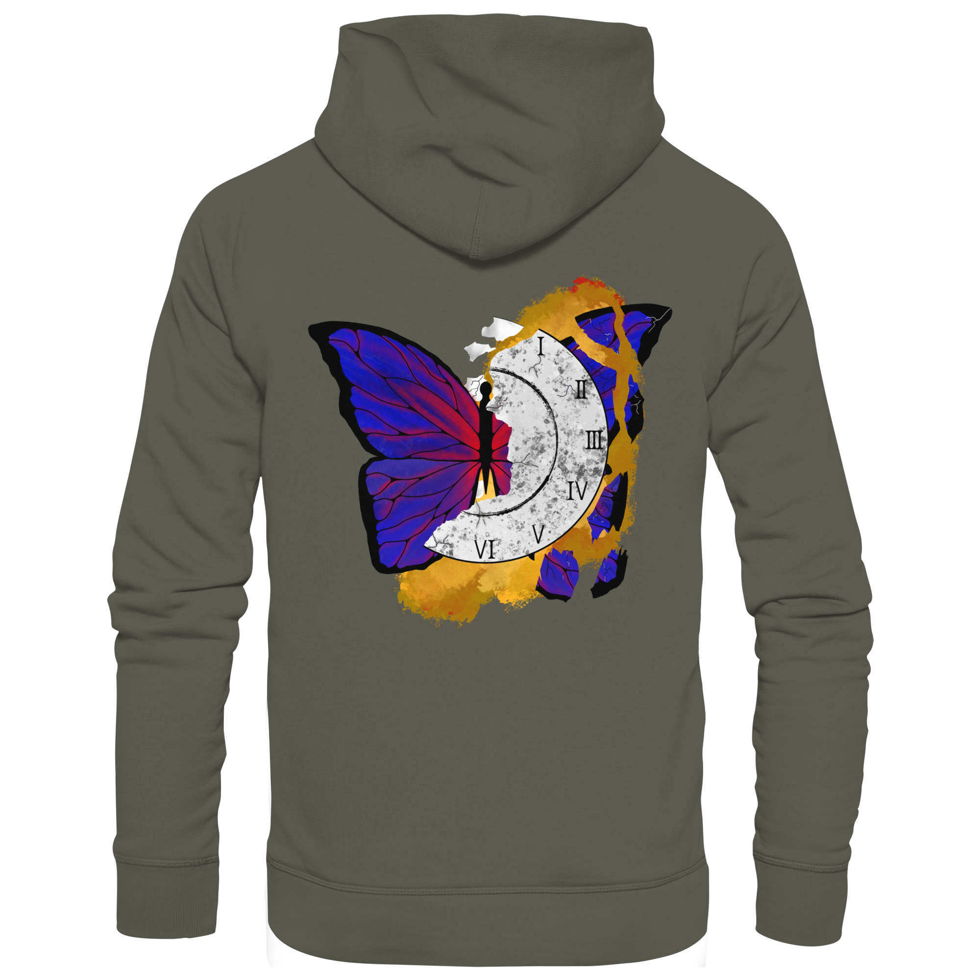 "Timeless Change" - Organic Hoodie - your beauty through other eyes
