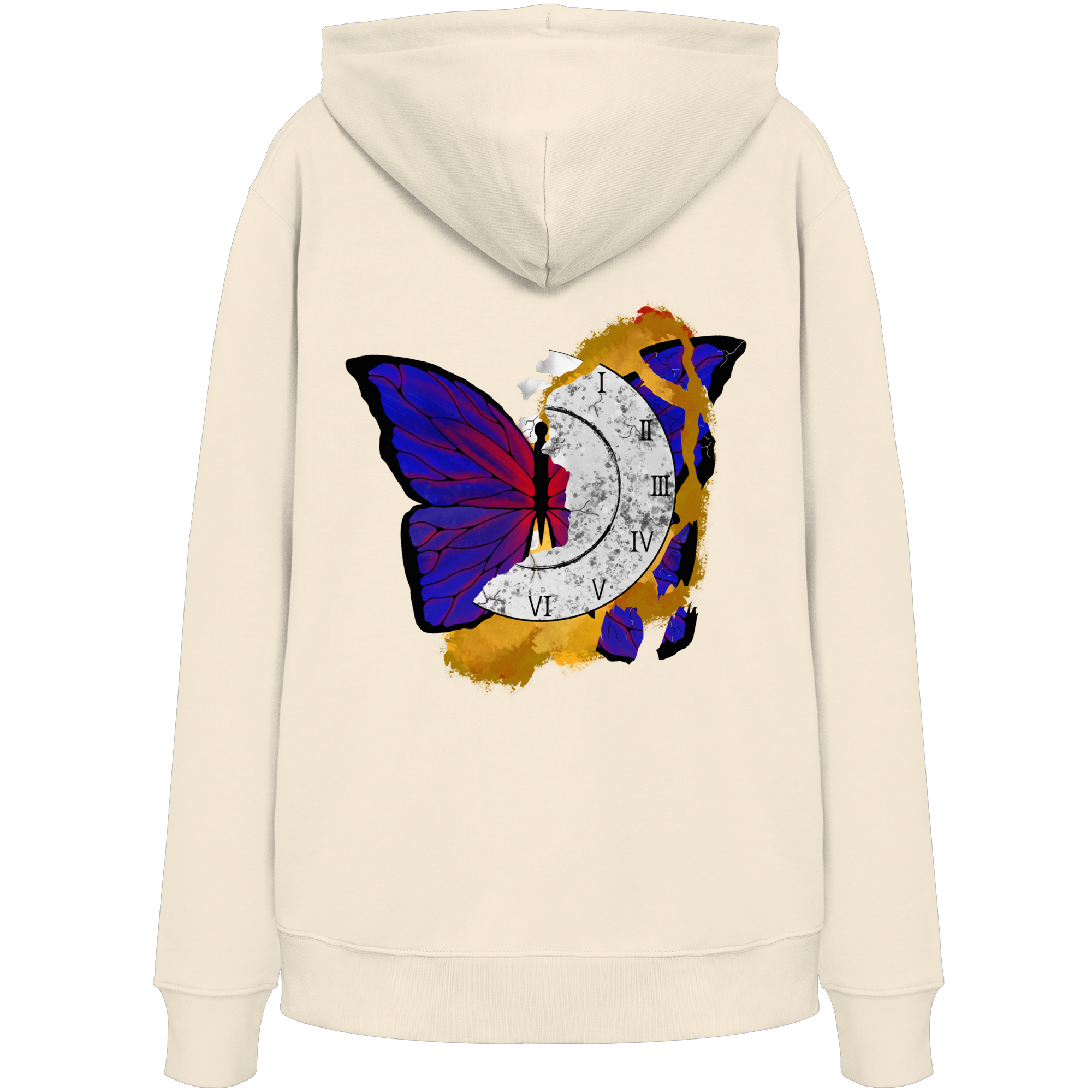 "Timeless Change" - Organic Hoodie - your beauty through other eyes