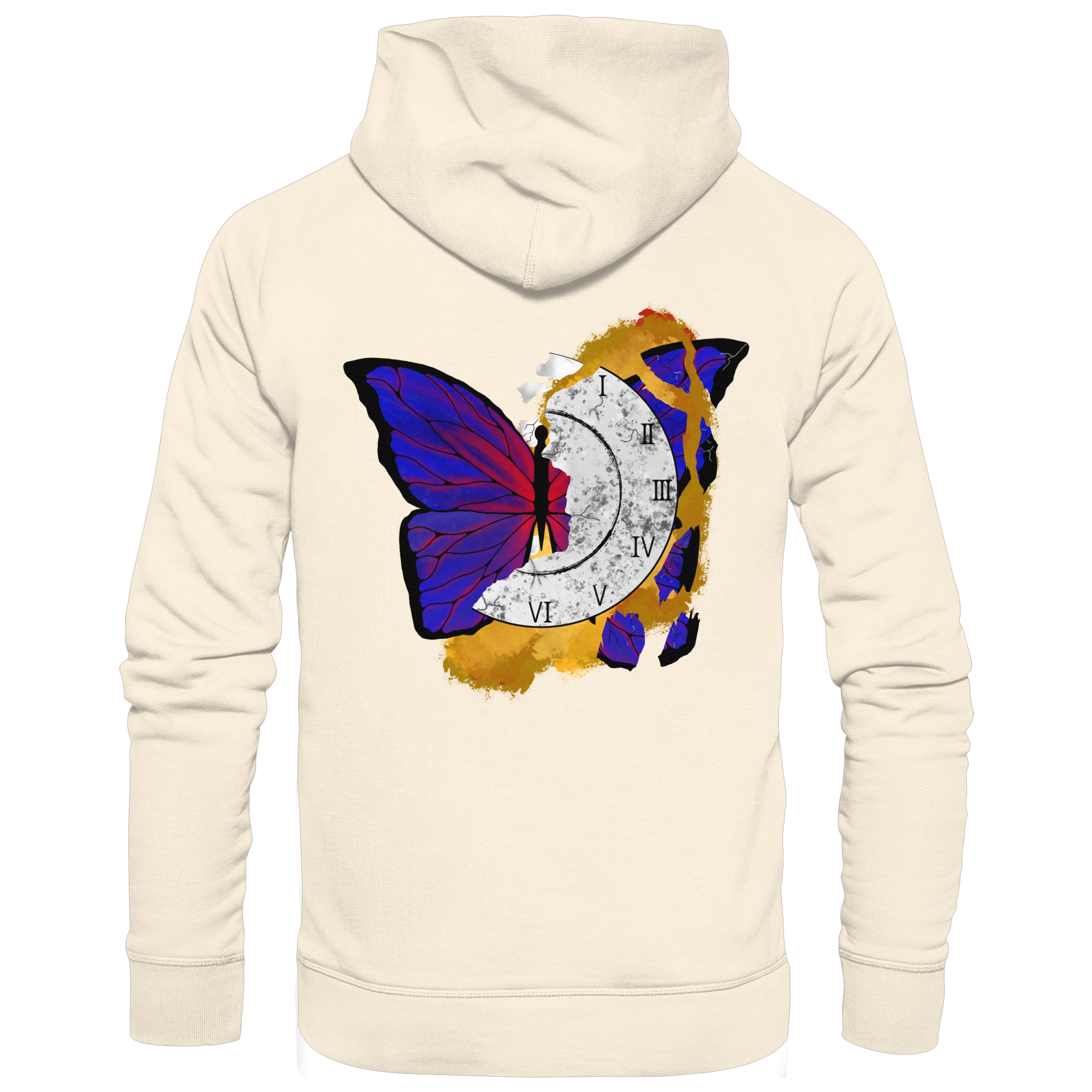 "Timeless Change" - Organic Hoodie - your beauty through other eyes