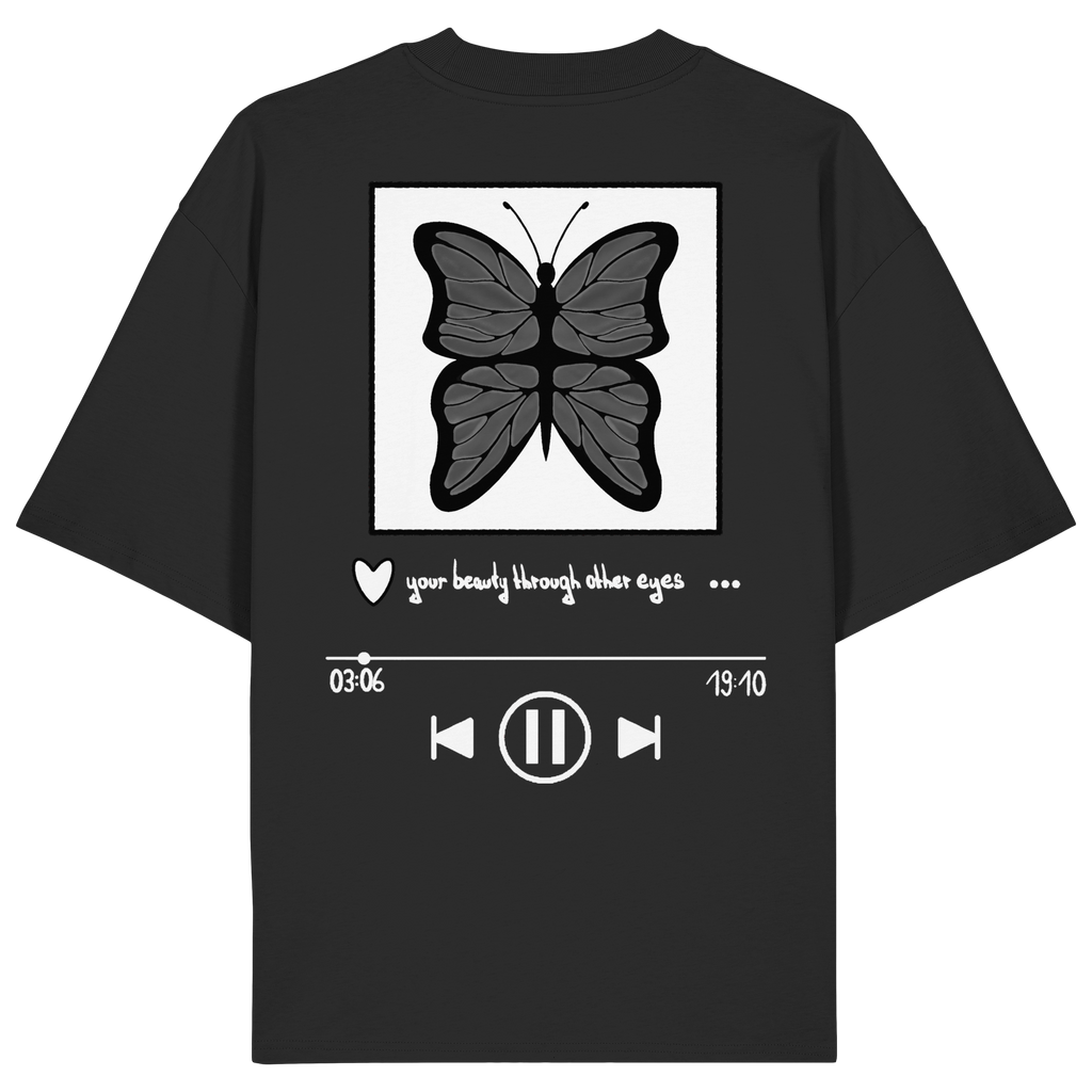 the song of inner beauty - Organic Oversize Shirt