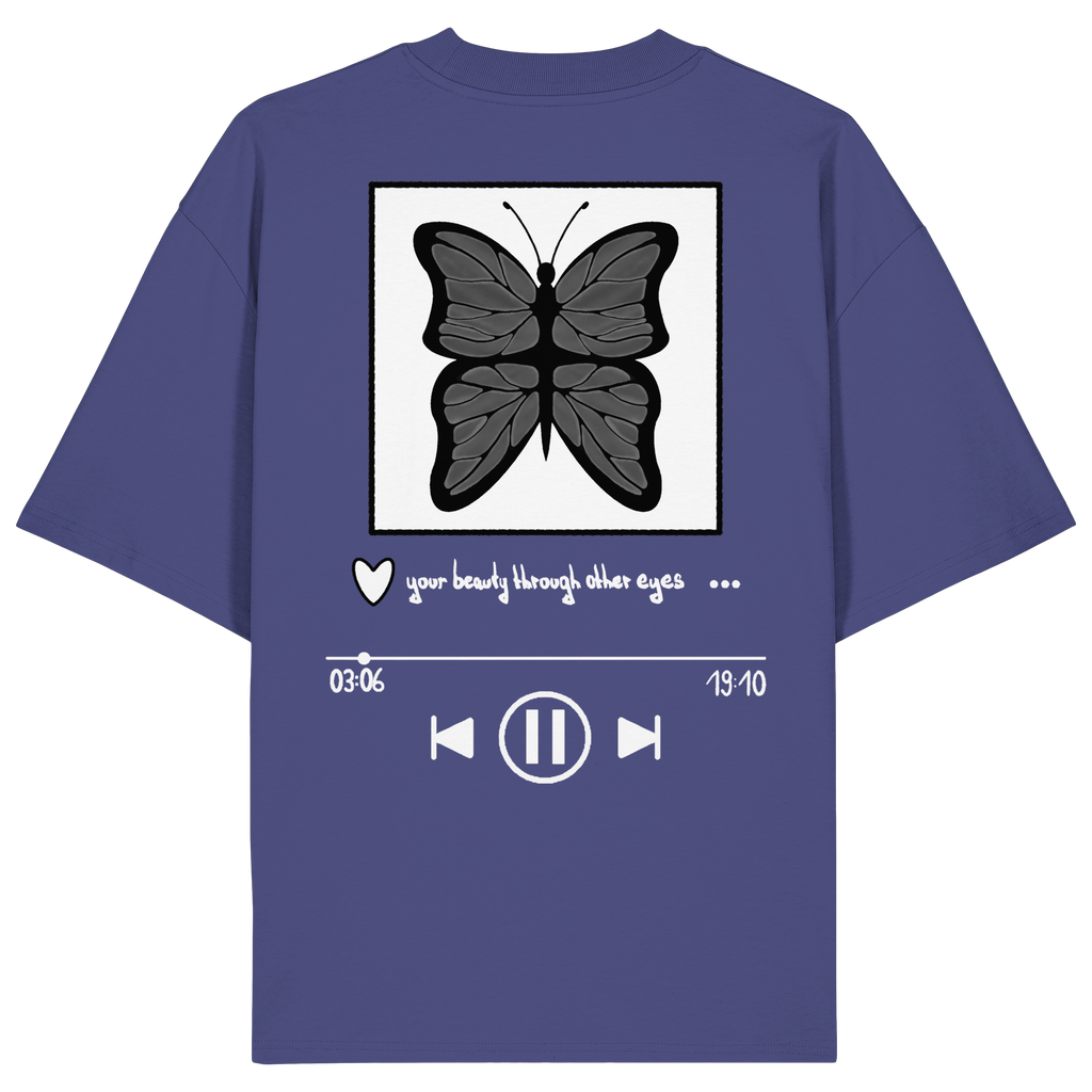 the song of inner beauty - Organic Oversize Shirt