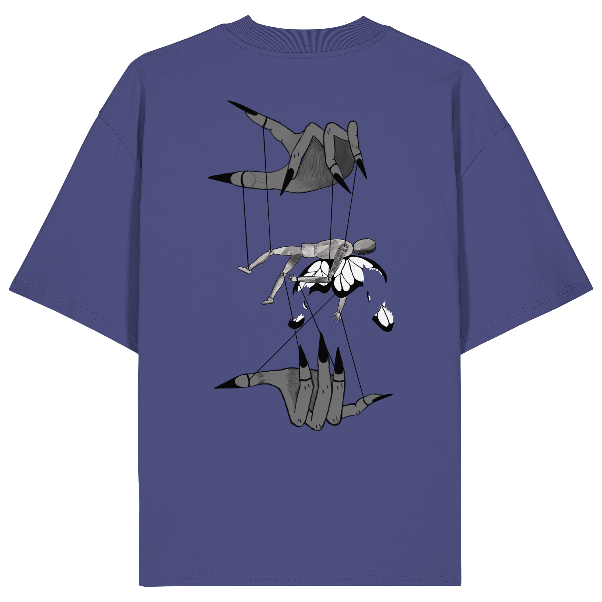 dark sides - Organic Oversize Shirt