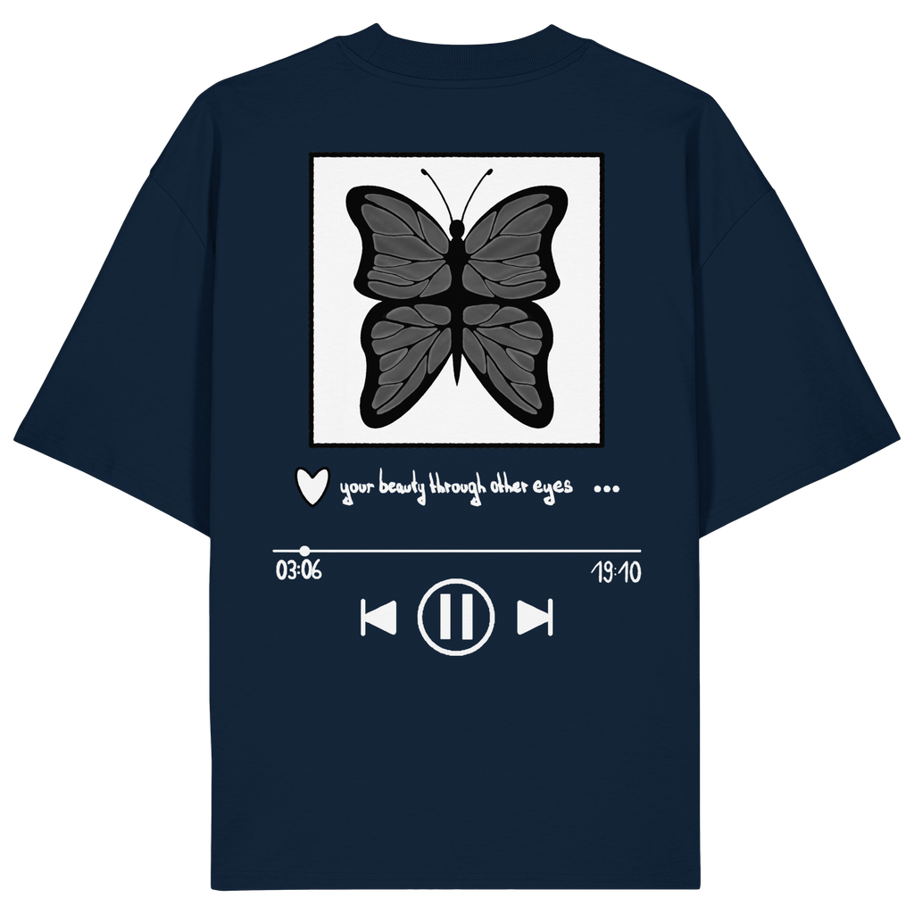 the song of inner beauty - Organic Oversize Shirt