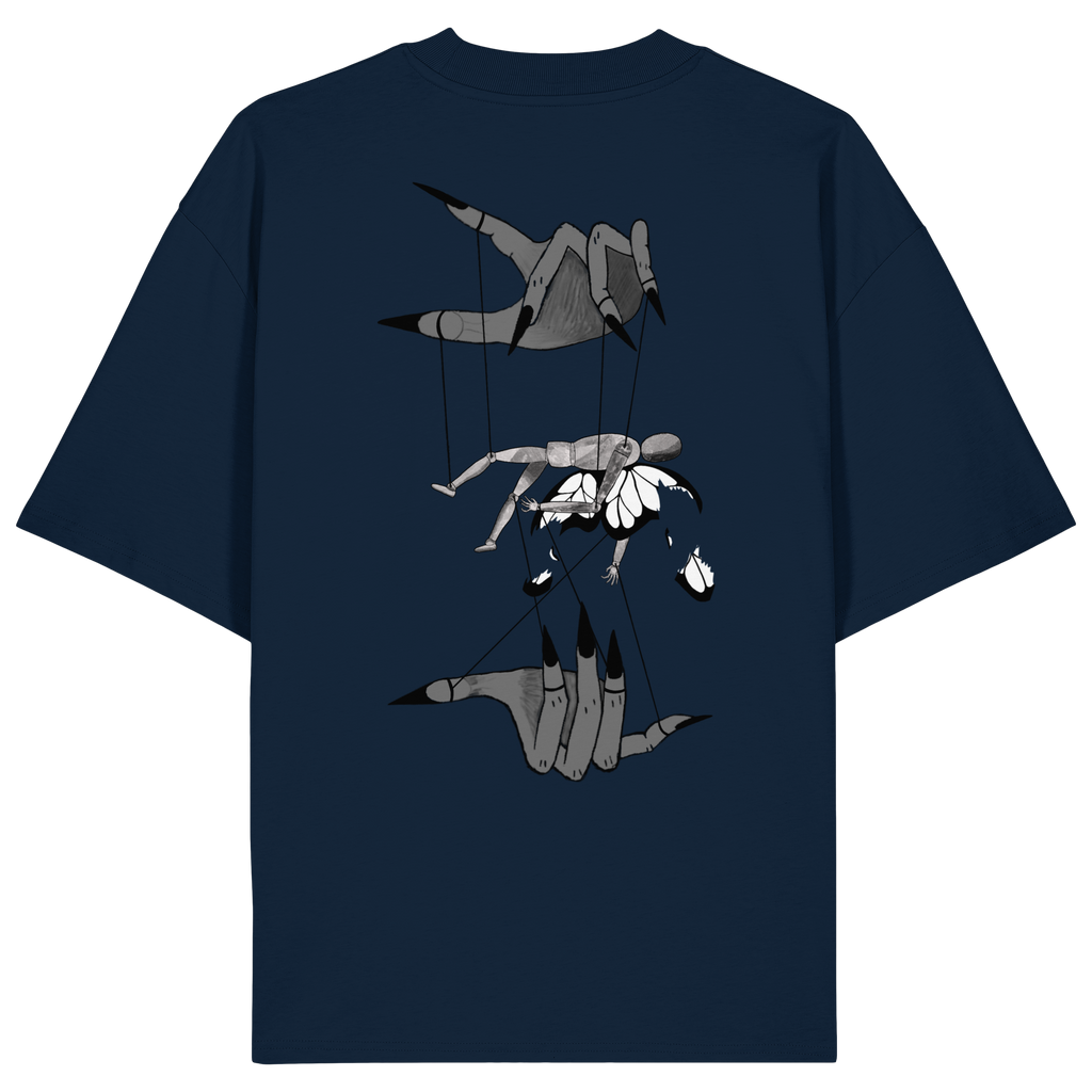 dark sides - Organic Oversize Shirt