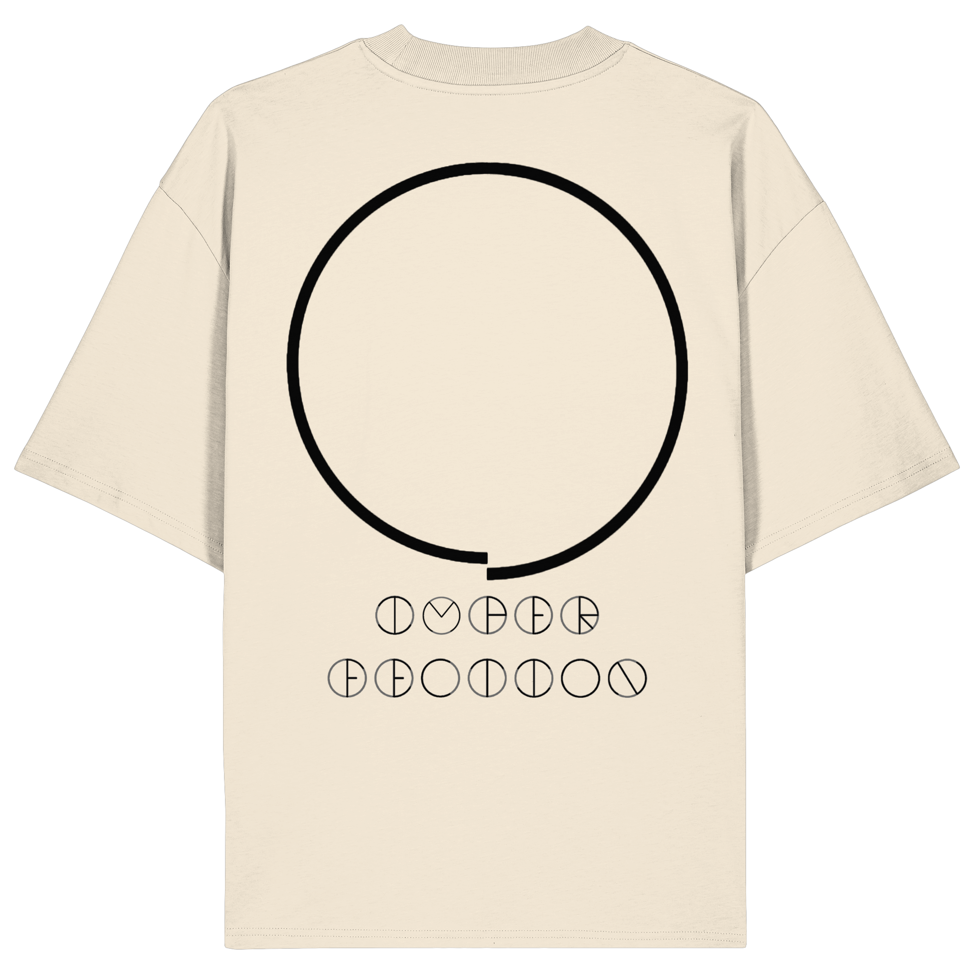 "Inperfection" - Organic Oversize Shirt