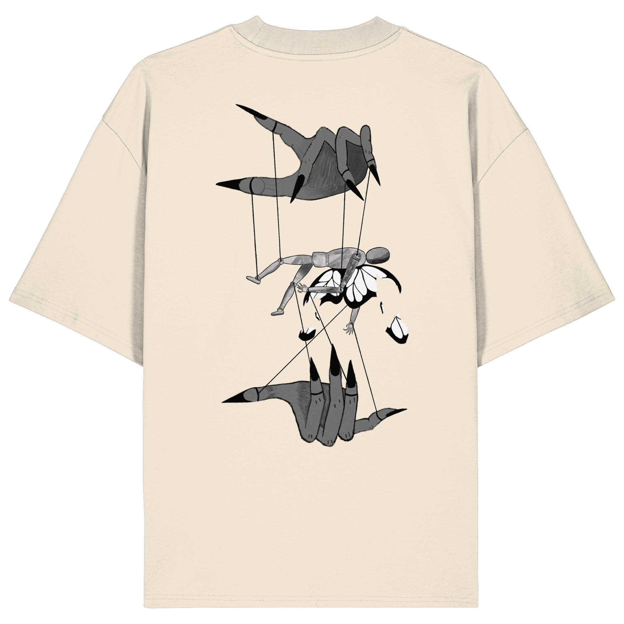 dark sides - Organic Oversize Shirt