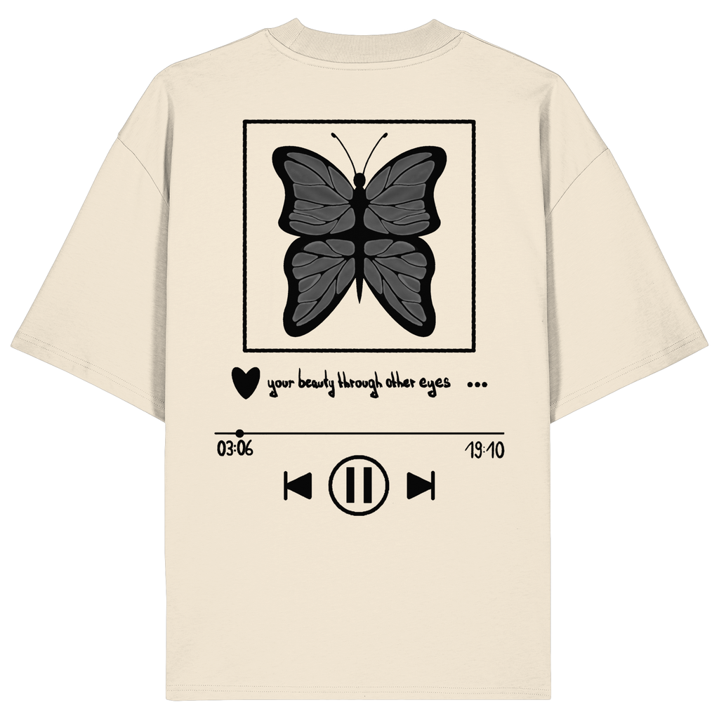 the song of inner beauty - Organic Oversize Shirt