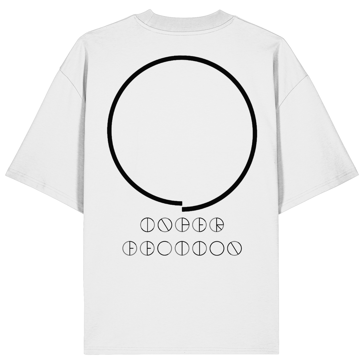"Inperfection" - Organic Oversize Shirt - your beauty through other eyes
